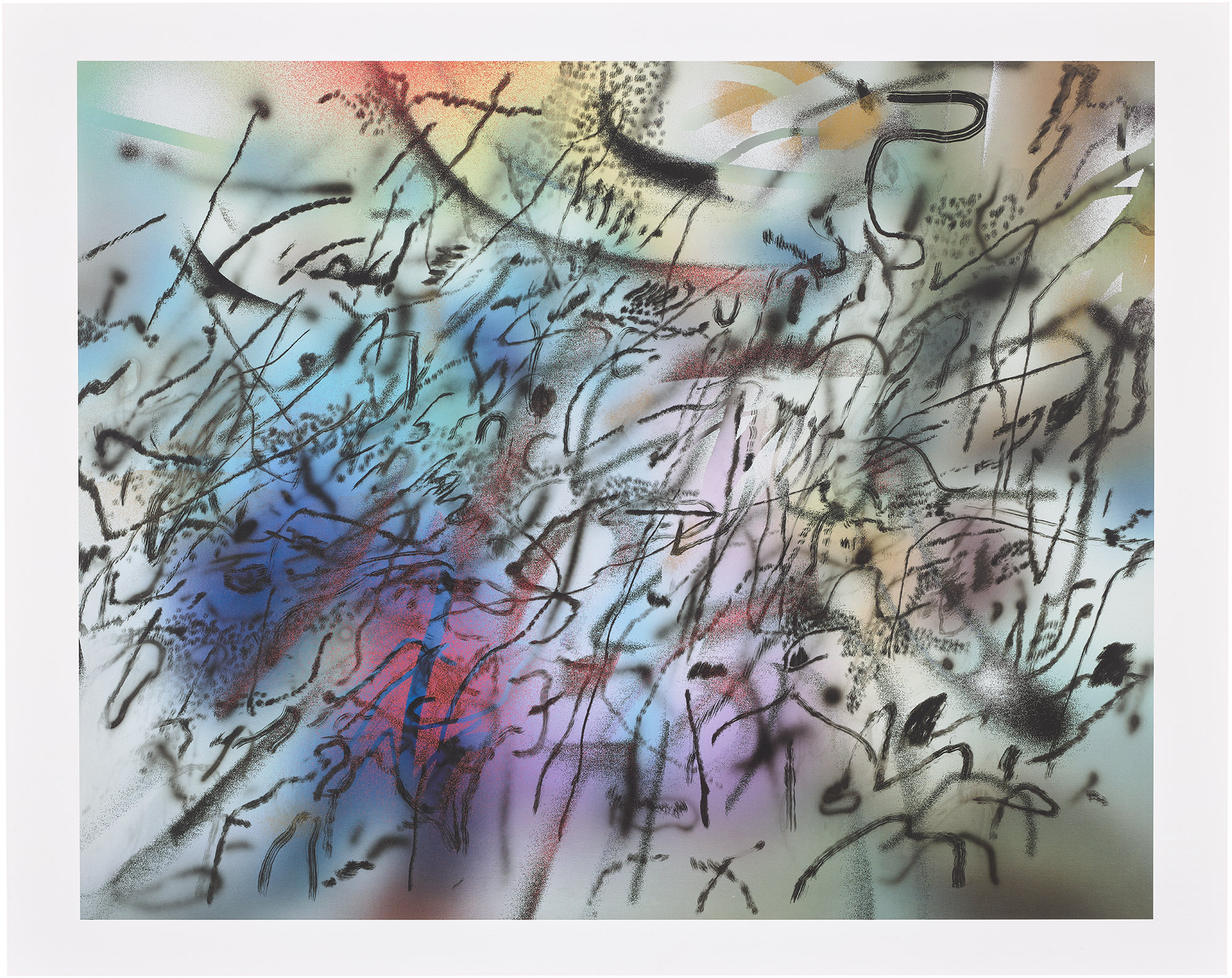 <p><strong>JULIE MEHRETU</strong> <em>Among the Multitude III,</em>&nbsp;2020-21/2022</p>
