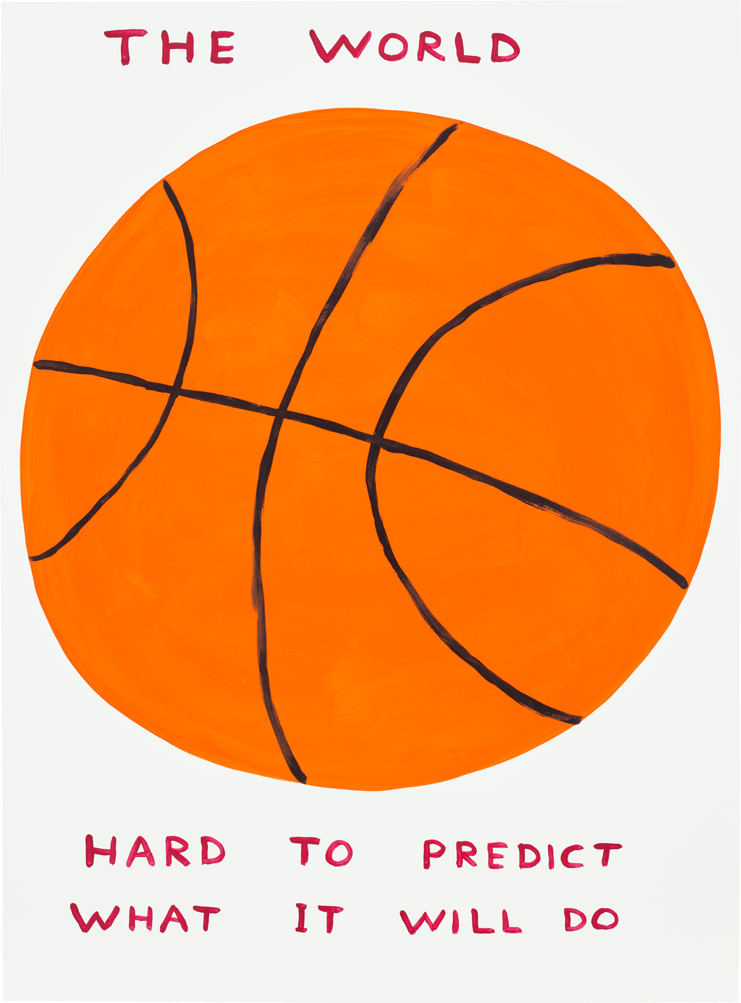 <p><strong>DAVID SHRIGLEY</strong> <em>The World</em>, 2020</p>