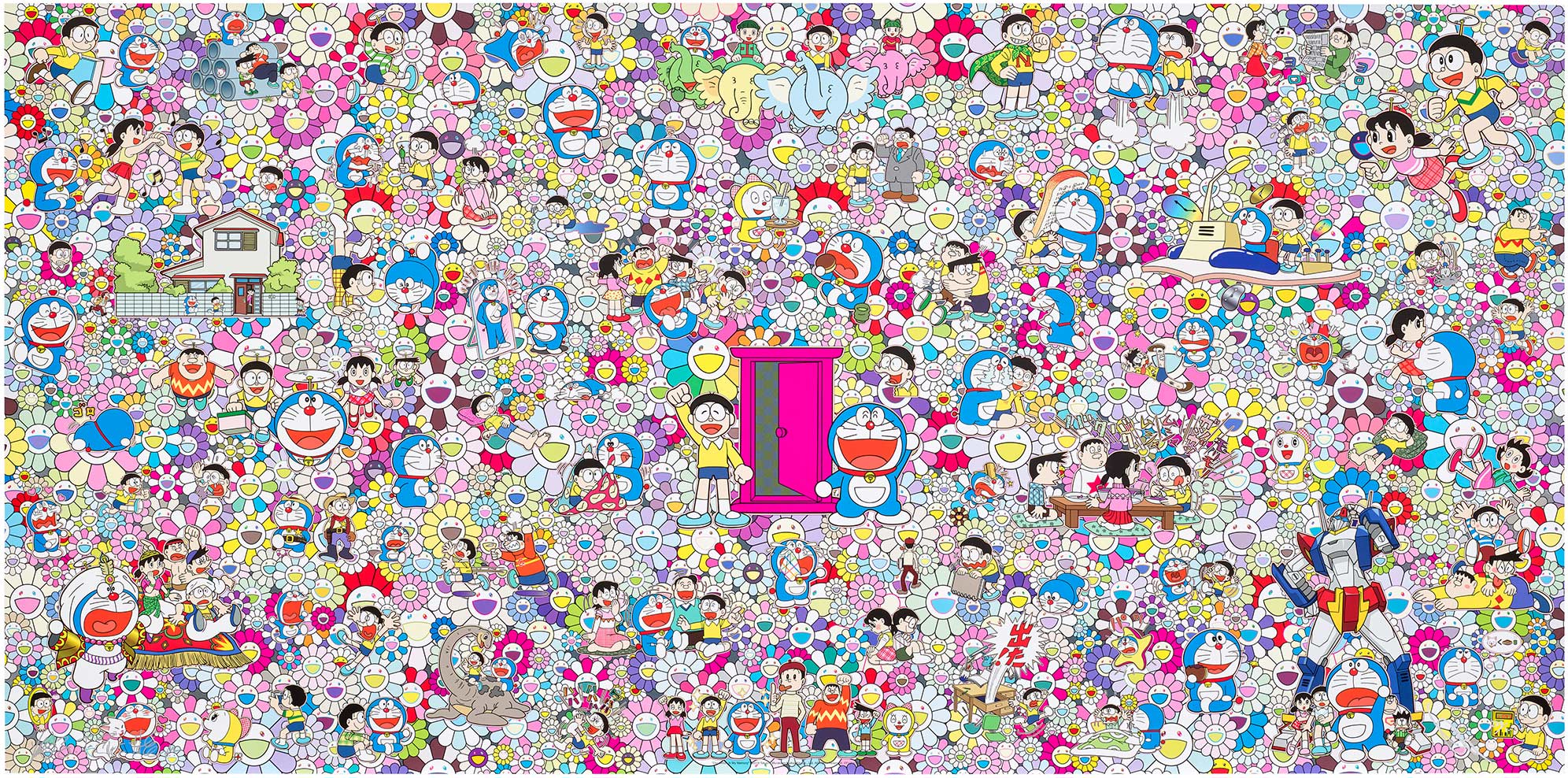 <p><strong>TAKASHI MURAKAMI</strong> <em>Doraemon in My Memory,</em> 2019</p>