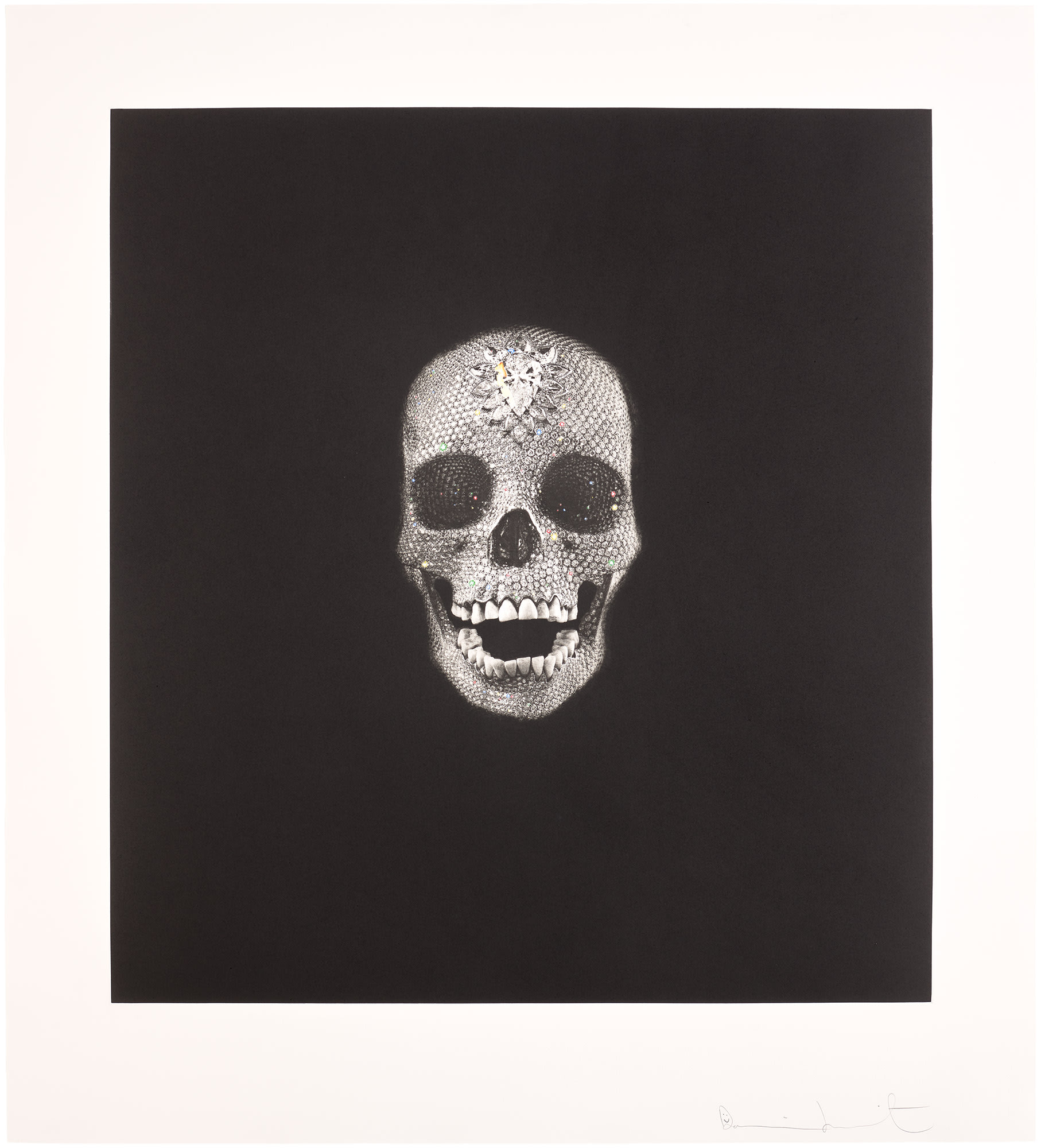 <p><strong>DAMIEN HIRST</strong> <em>Victory Over Death,</em> 2008</p>

