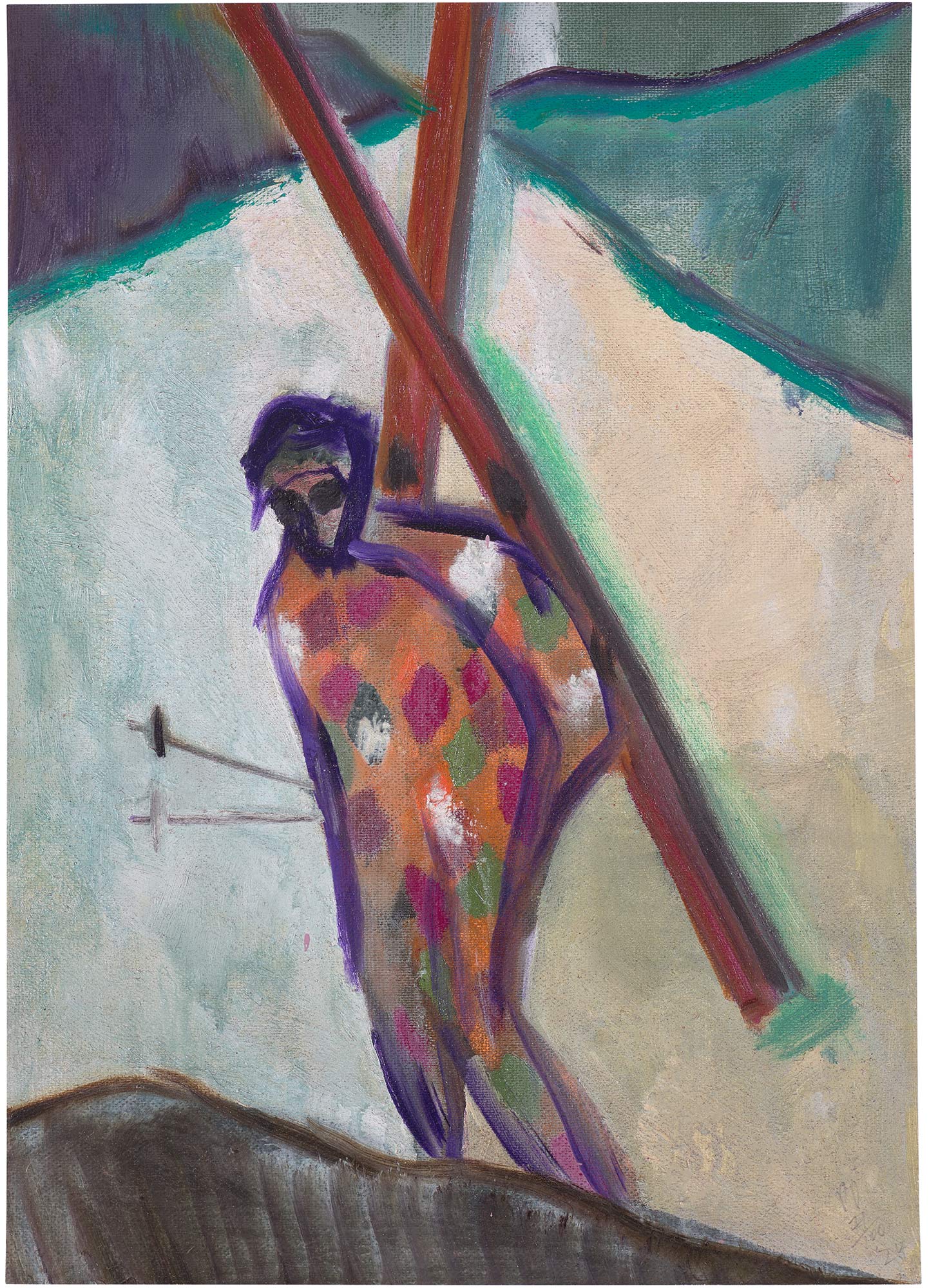 <p><strong>PETER DOIG</strong> <em>Alpiniste,</em> 2024</p>