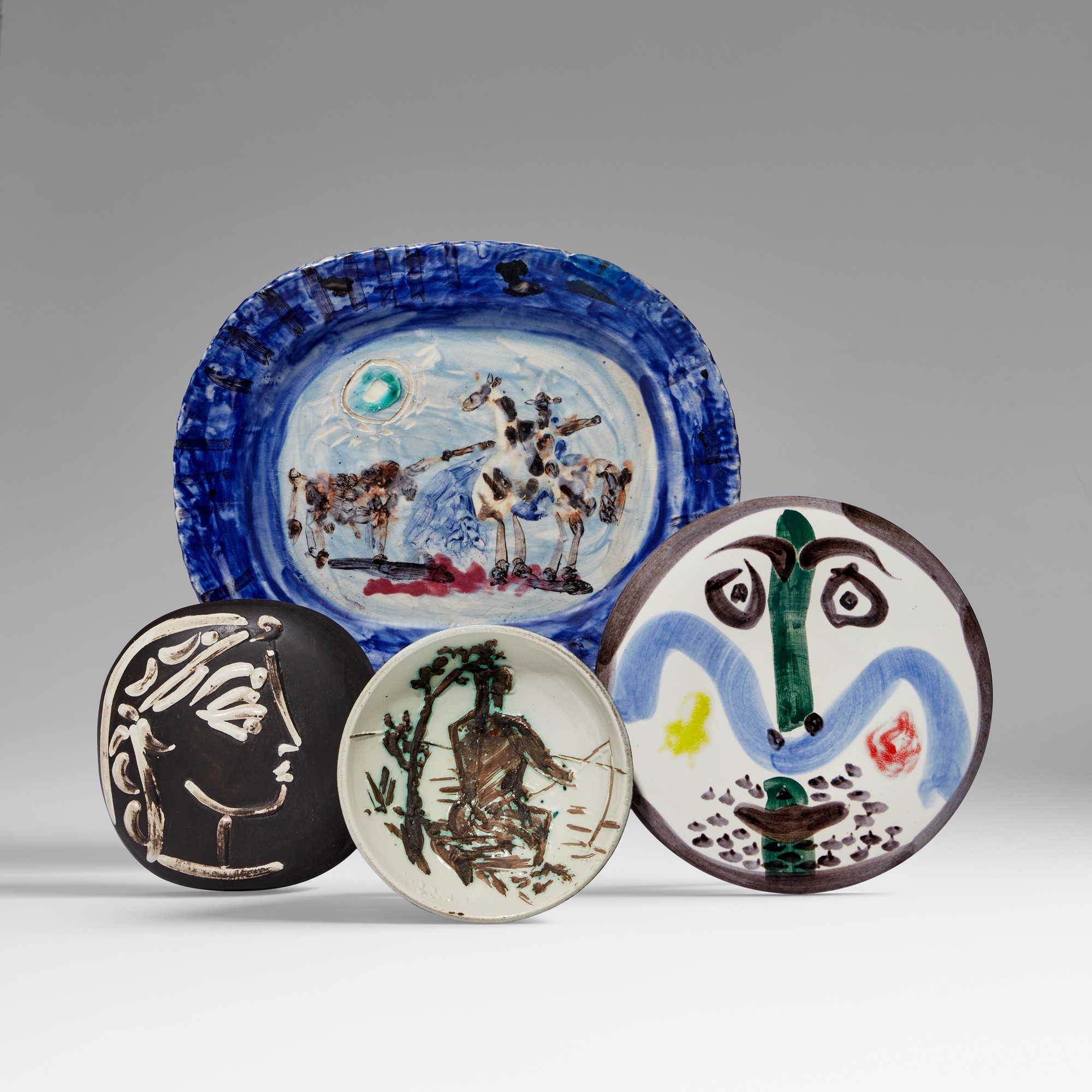 <p>A selection of highlights from <em>Picasso Ceramics: Online Auction</em></p>
