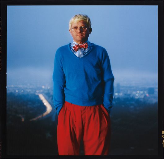 <b>ANNIE LEIBOVITZ</b> <i>David Hockney, Los Angeles</i>, 1983