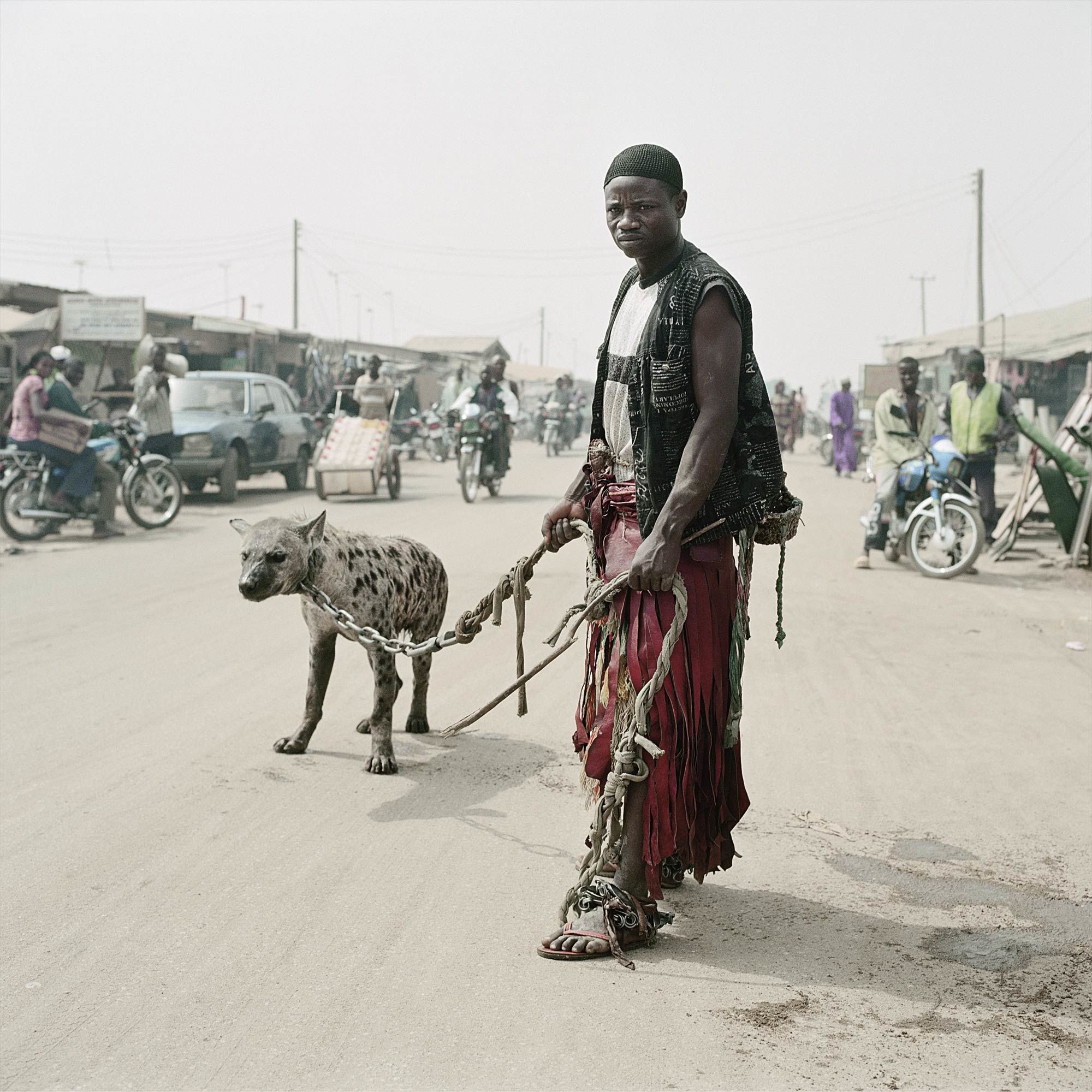 <b>PIETER HUGO</b> <i>Mallam Mantari Lamal with Mainasara, Nigeria from The Hyena and Other Men,</i> 2005