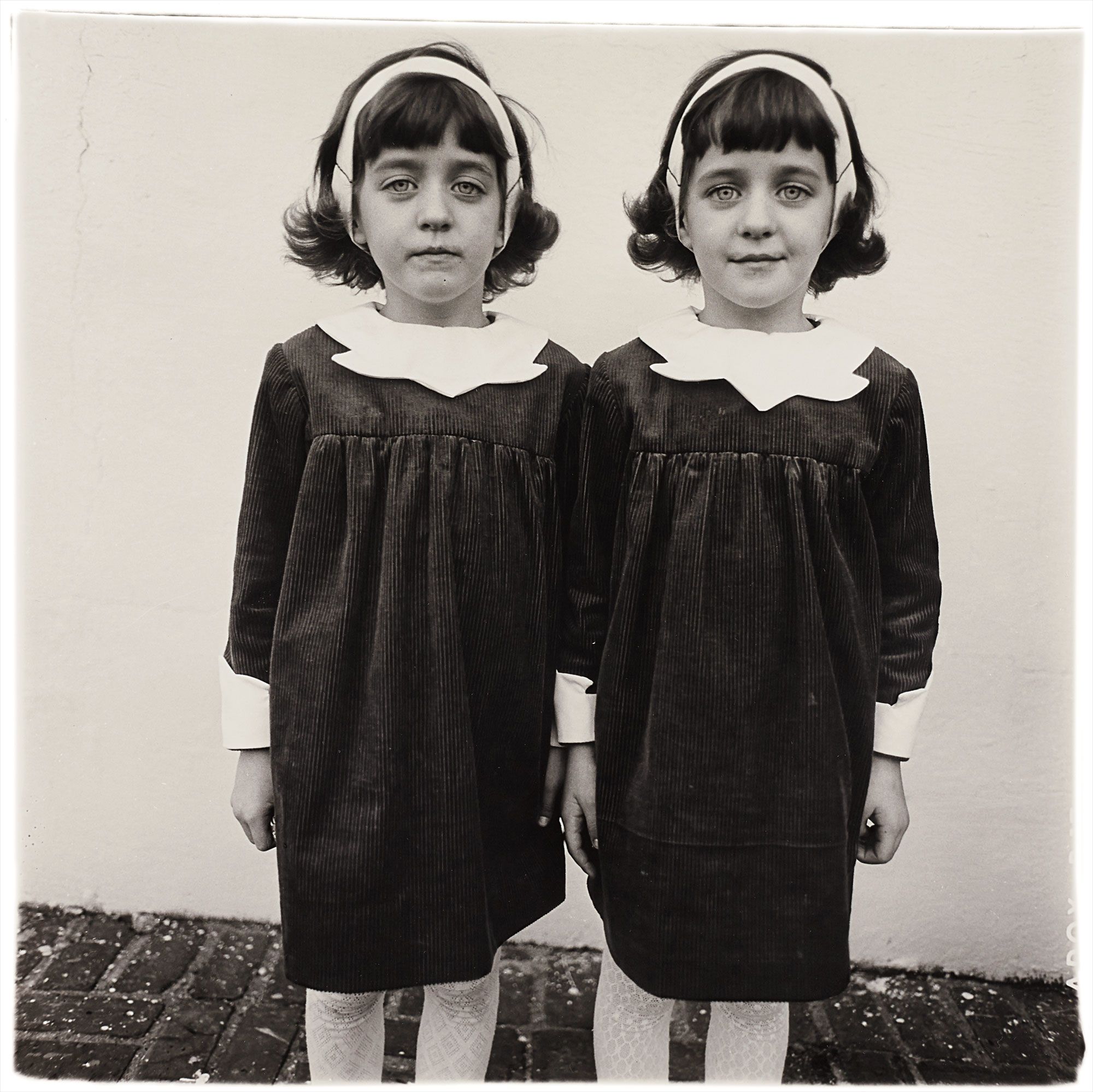 <b>DIANE ARBUS</b> <i>Identical Twins, Roselle, N.J.,</i> 1967