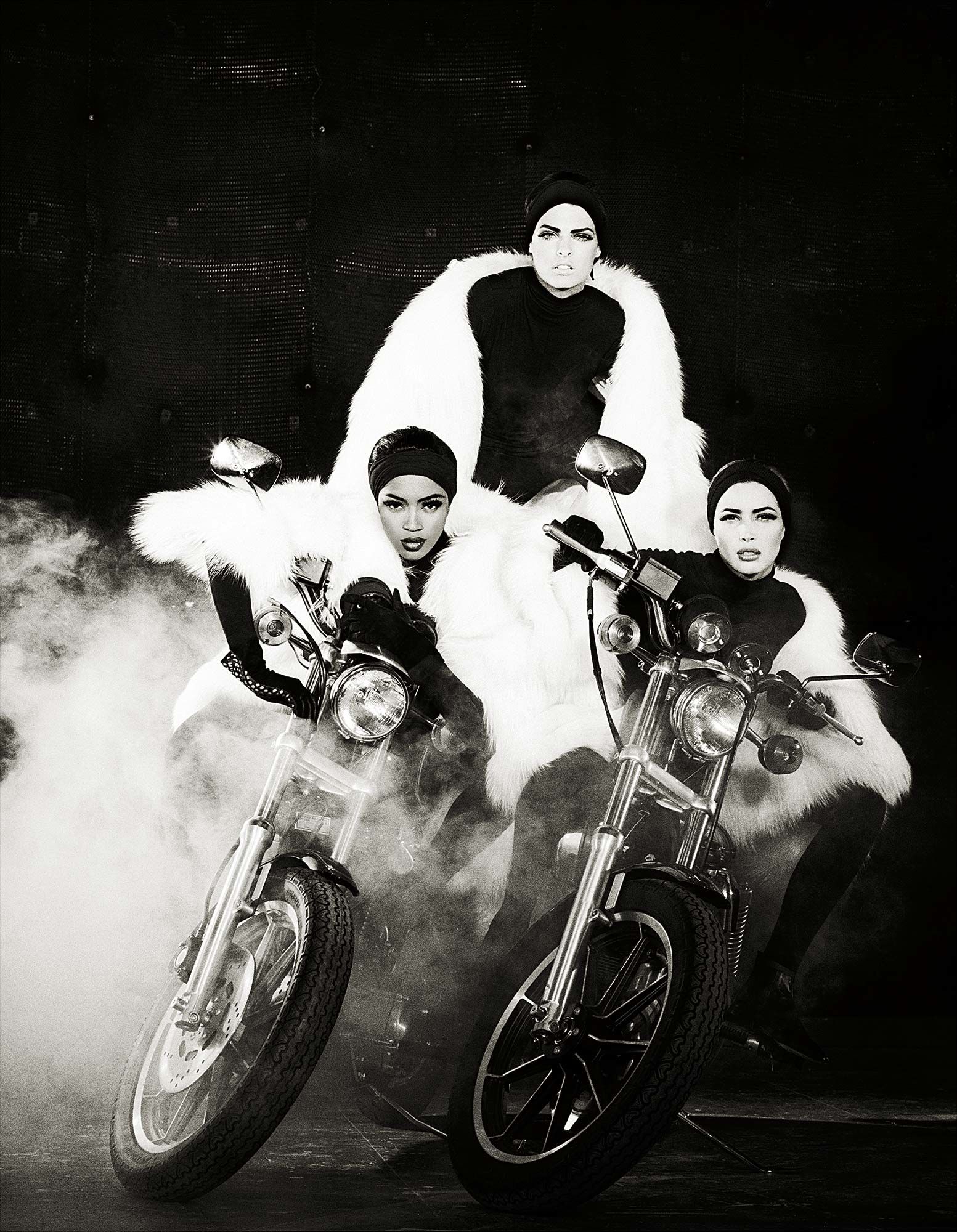 <b>STEVEN MEISEL</b> <i>Naomi Campbell, Linda Evangelista and Christy Turlington, New York City</i>, 1989