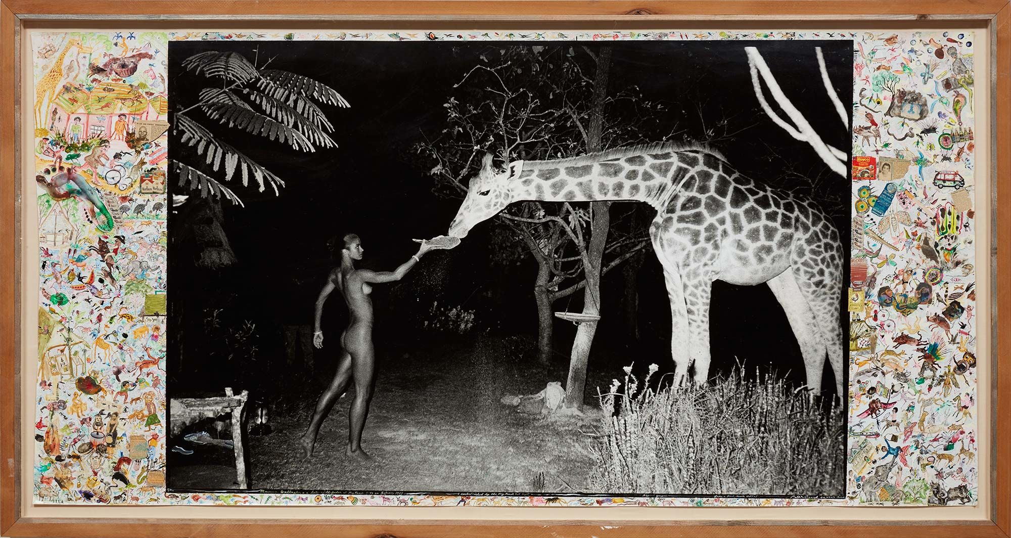<b>PETER BEARD</b> <i>Maureen and a late-night feeder, 2.00 am, Hog Ranch</i>, 1987