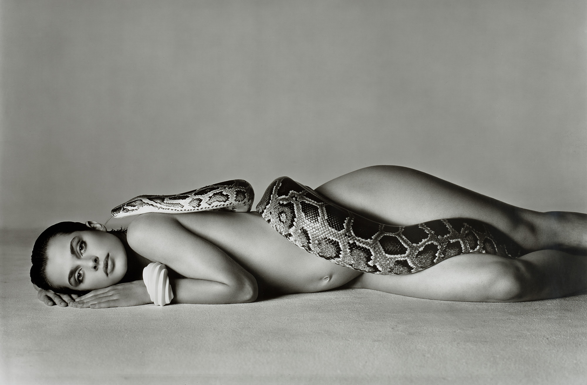 <p><strong>RICHARD AVEDON&nbsp;</strong><em>Nastassja Kinski and the Serpent, Los Angeles, California, June 14</em>, 1981</p>
