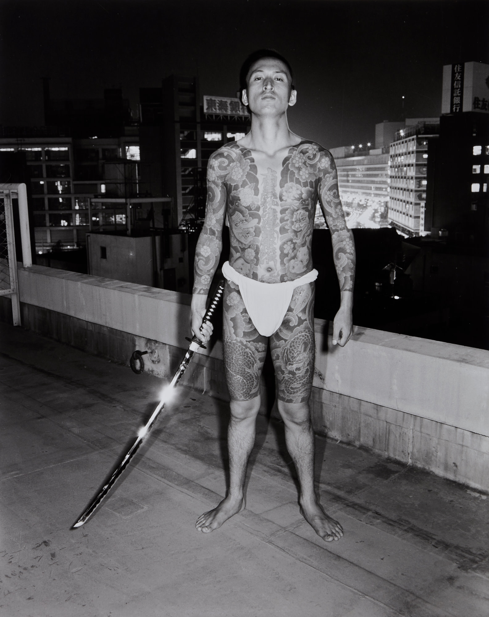 <p><strong>SEIJI KURATA</strong>&nbsp;<em>入墨の男 [Irezumi no otoko] Tattooed Man </em>from<em> Flash Up</em>, 1975</p>
