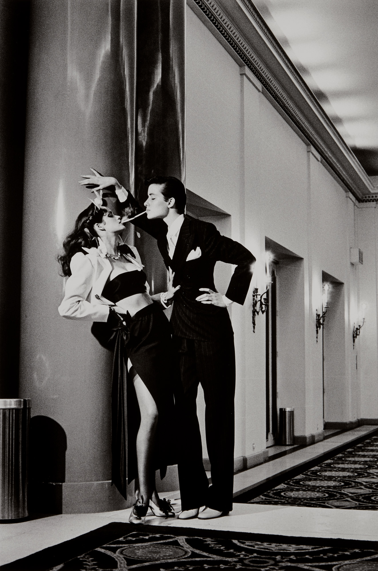 <p><strong>HELMUT NEWTON</strong> <em>Woman into Man</em>, 1979</p>
