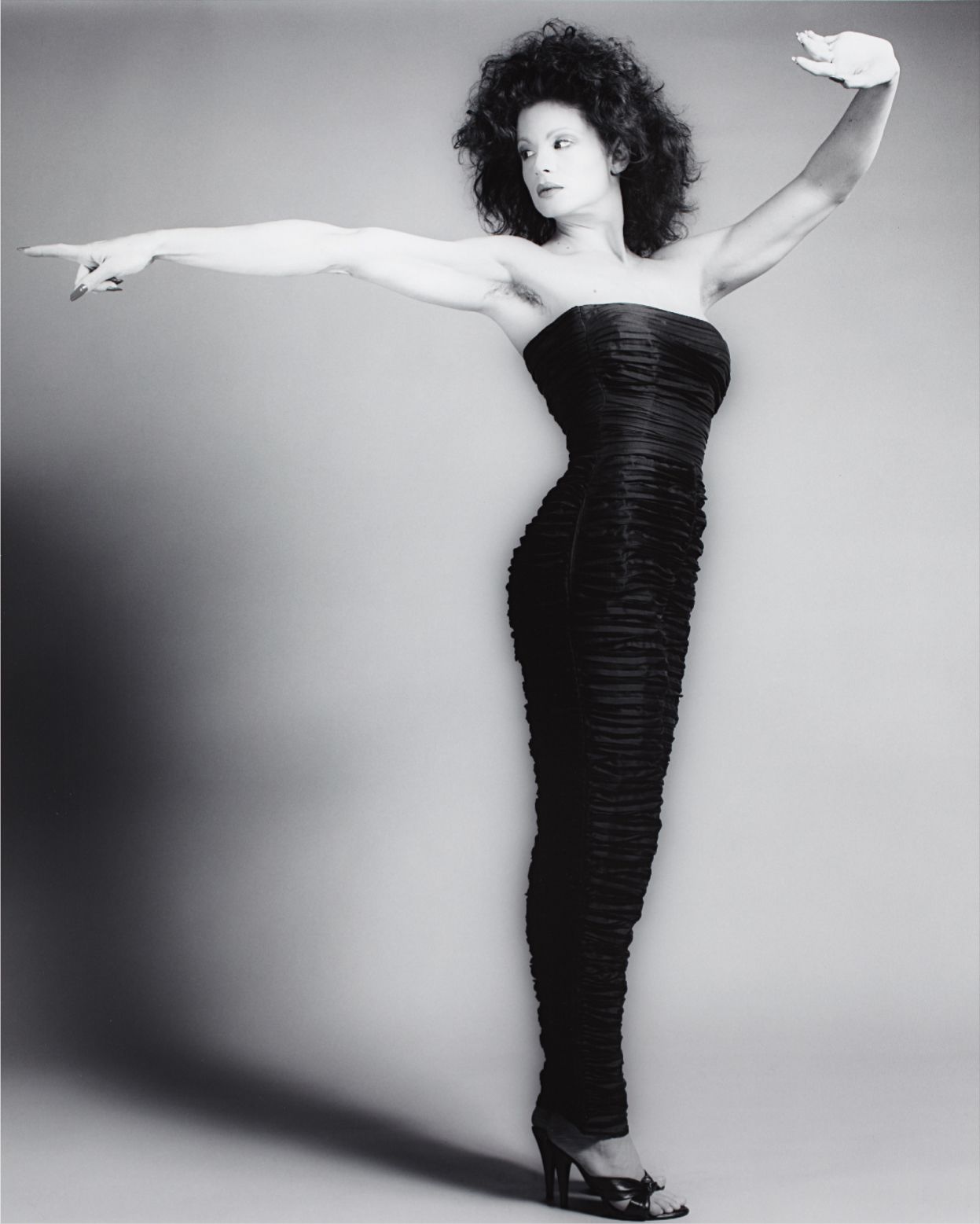Michel Comte: Twenty Years 1979-1999 写真集 Michel Comte | Tatjana Jumping with Zebra, Beauty and the