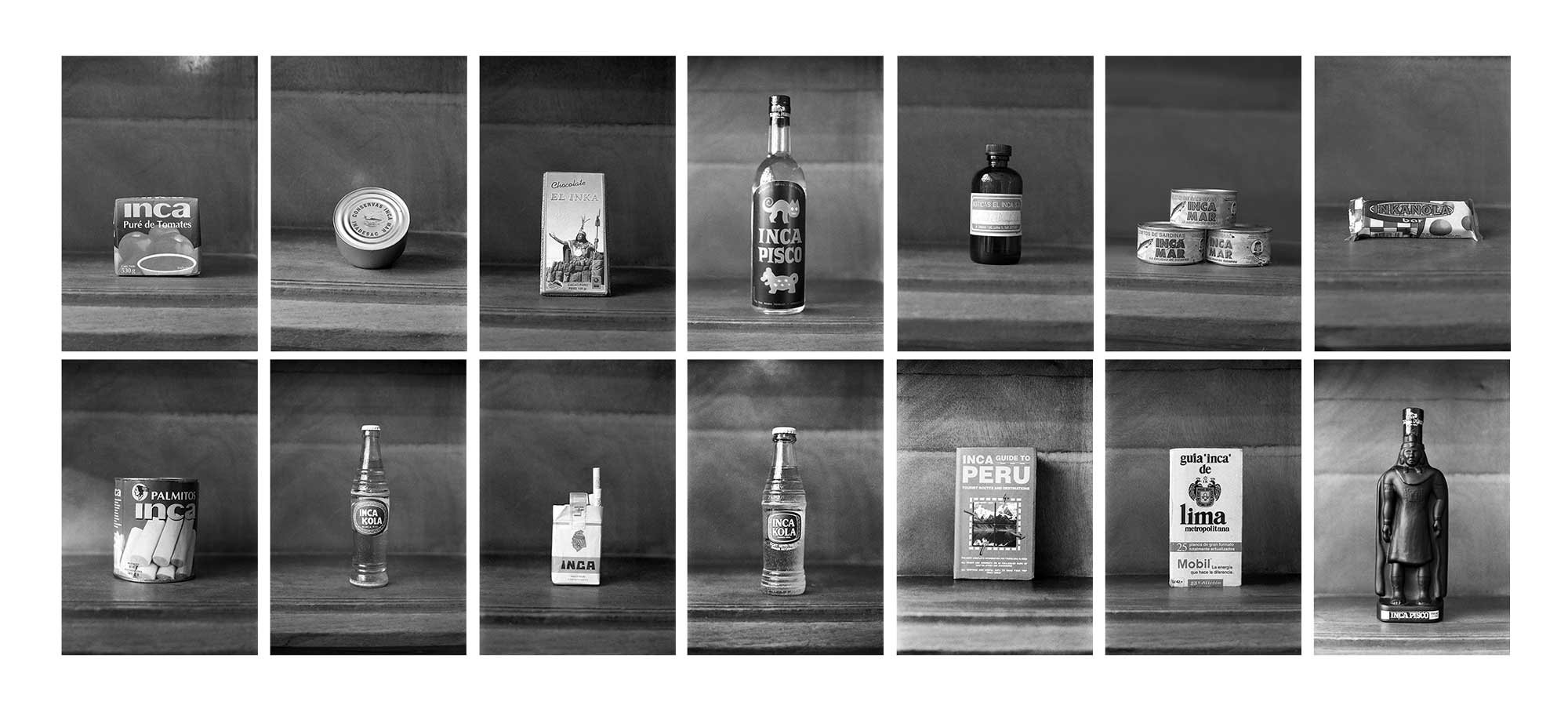 <p><strong>SUSANA TORRES</strong>&nbsp;<em>Catorce Inkas [Fourteen Inkas] from Museo Neo-Inka,</em> 1999</p>
