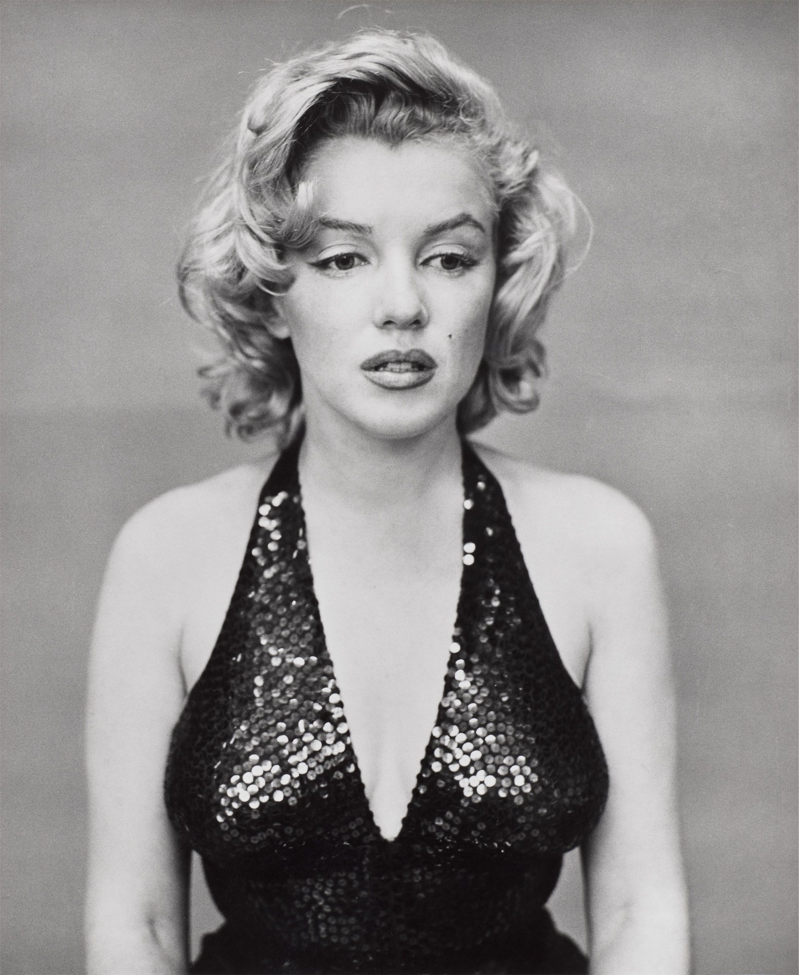<p><strong>RICHARD AVEDON</strong>&nbsp;<em>Marilyn Monroe, actress, New York City, 5-6-57,</em>&nbsp;1957</p>
