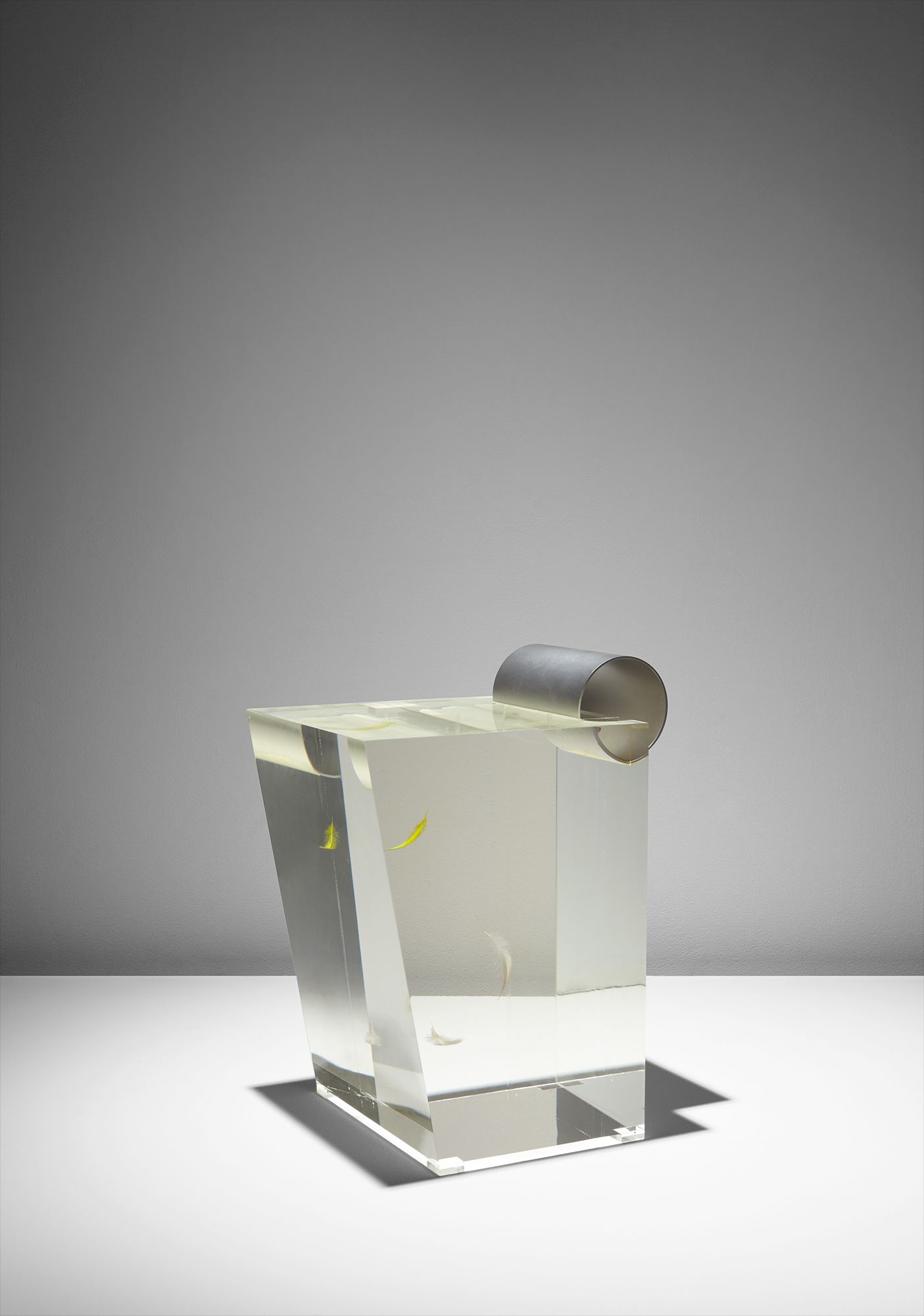 <b>SHIRO KURAMATA</b> <i>'Acrylic stool'</i>, circa 1990