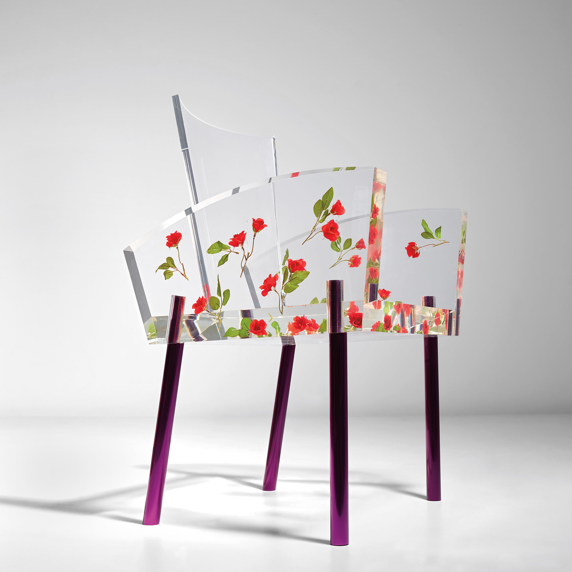 <p><strong>SHIRO KURAMATA <em>'</em></strong><em>Miss Blanche' chair</em>, designed 1988, executed 1991</p>