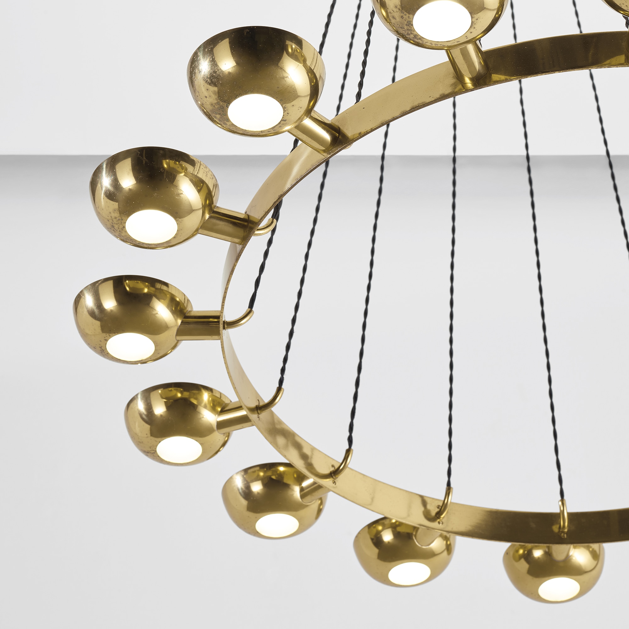 <p><strong>GINO SARFATTI</strong> <em>Ceiling light, model no. 2022C,</em> circa 1948</p>