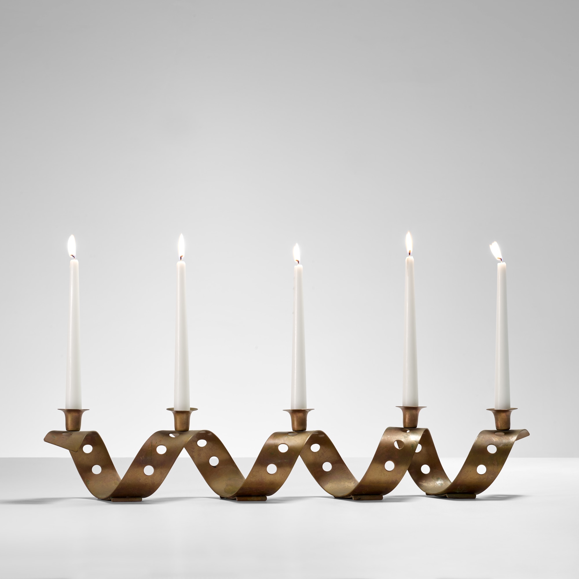 <p><strong>JEAN ROYÈRE</strong> <em>Candle holder</em>, circa 1945</p>