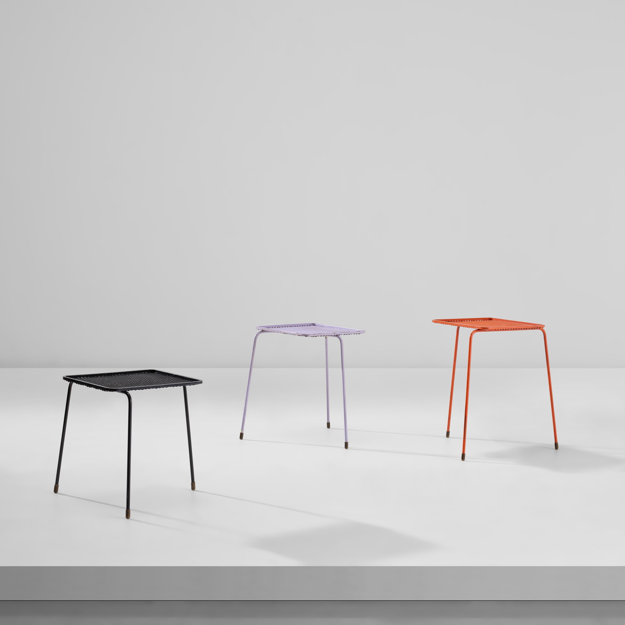 <p><strong>MATHIEU MAT&Eacute;GOT</strong>&nbsp;<em>Set of three &#39;Soumba&#39; nesting tables</em>, circa 1953</p>

<div>&nbsp;</div>
