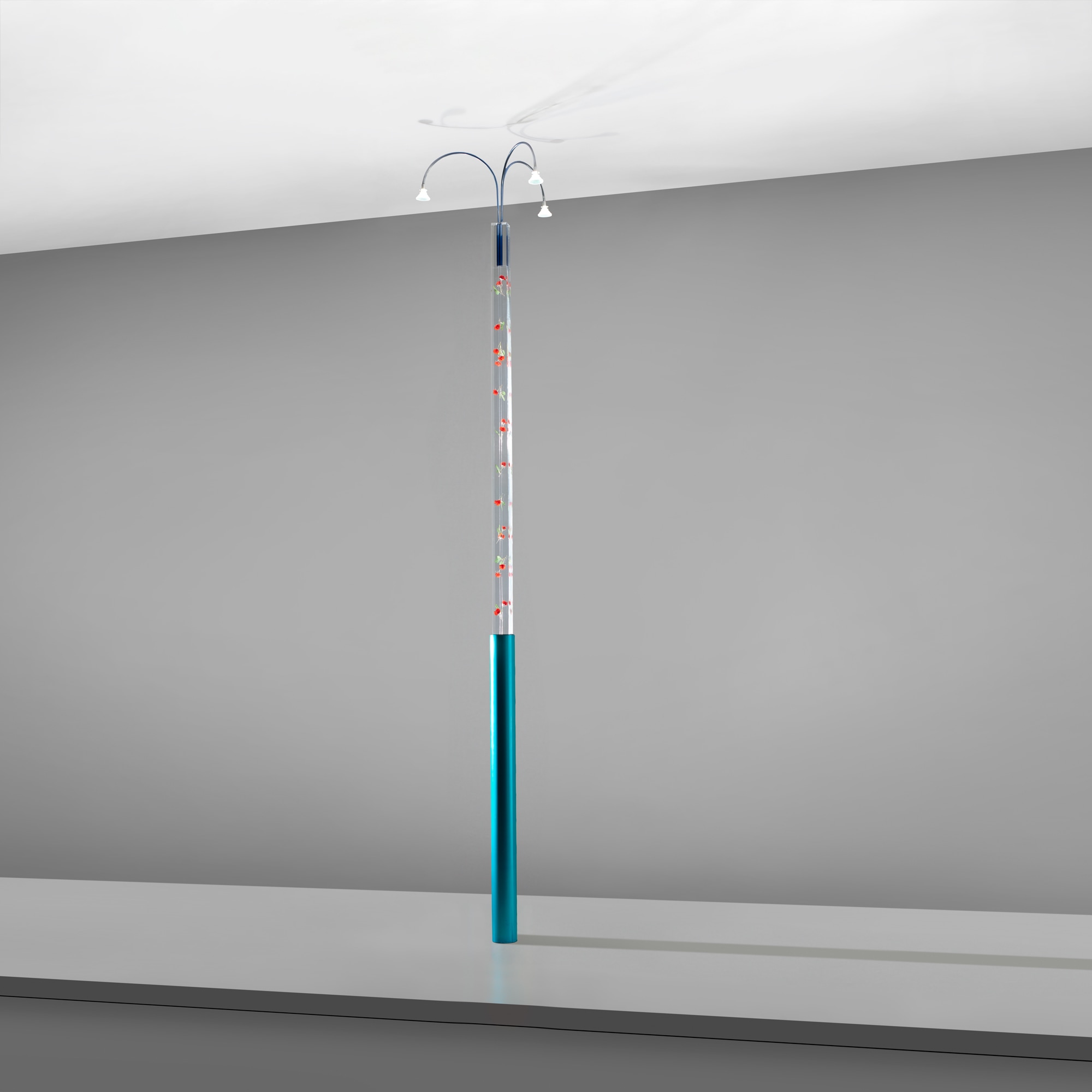 <p><strong>SHIRO KURAMATA</strong> <em>Unique monumental floor lamp, from Oblomov restaurant, Fukuoka, Japan</em>, 1989</p>