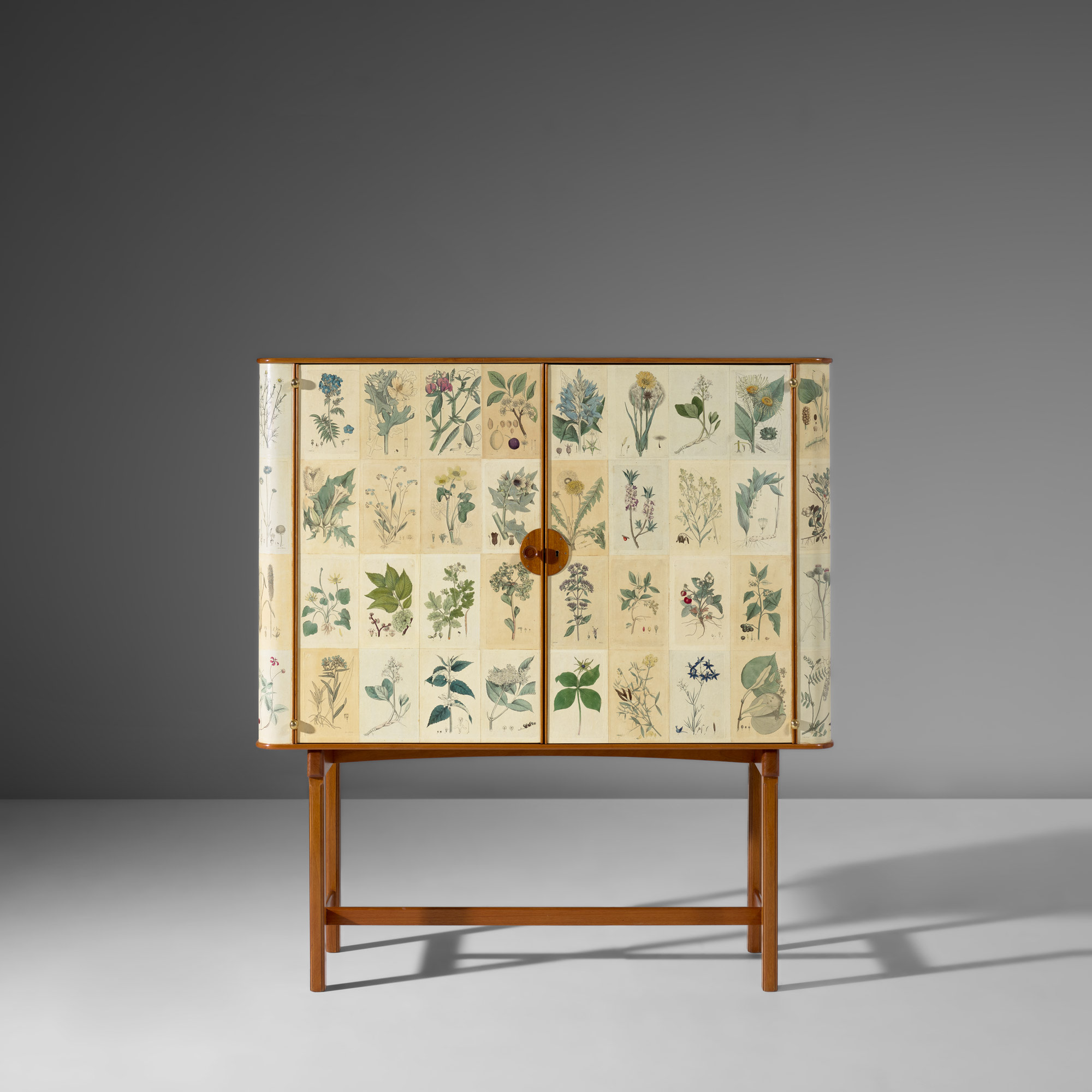 <p><strong>JOSEF FRANK </strong><em>'Flora' cabinet, model no. B 955</em>, designed 1938, produced 1965</p>