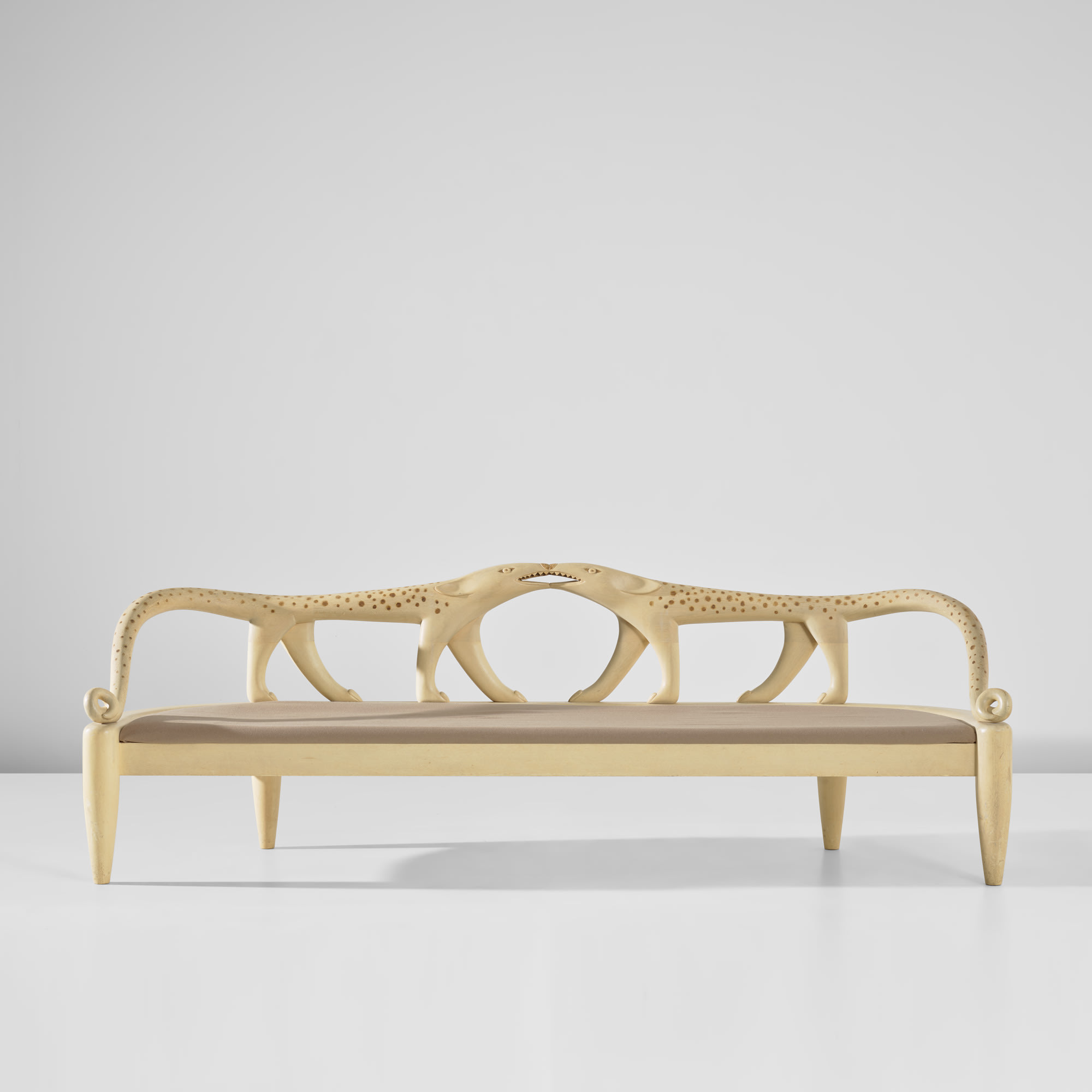 <p><strong>JUDY KENSLEY MCKIE </strong><em>'Leopard Couch'</em>, 1983</p>