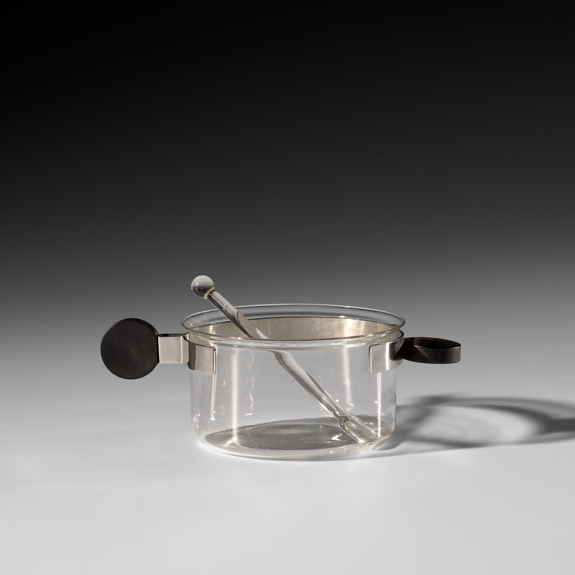 <p><strong>JOSEF ALBERS</strong> <em>Tea glass with stirrer, </em>&pound;15,000&ndash;20,000</p>
