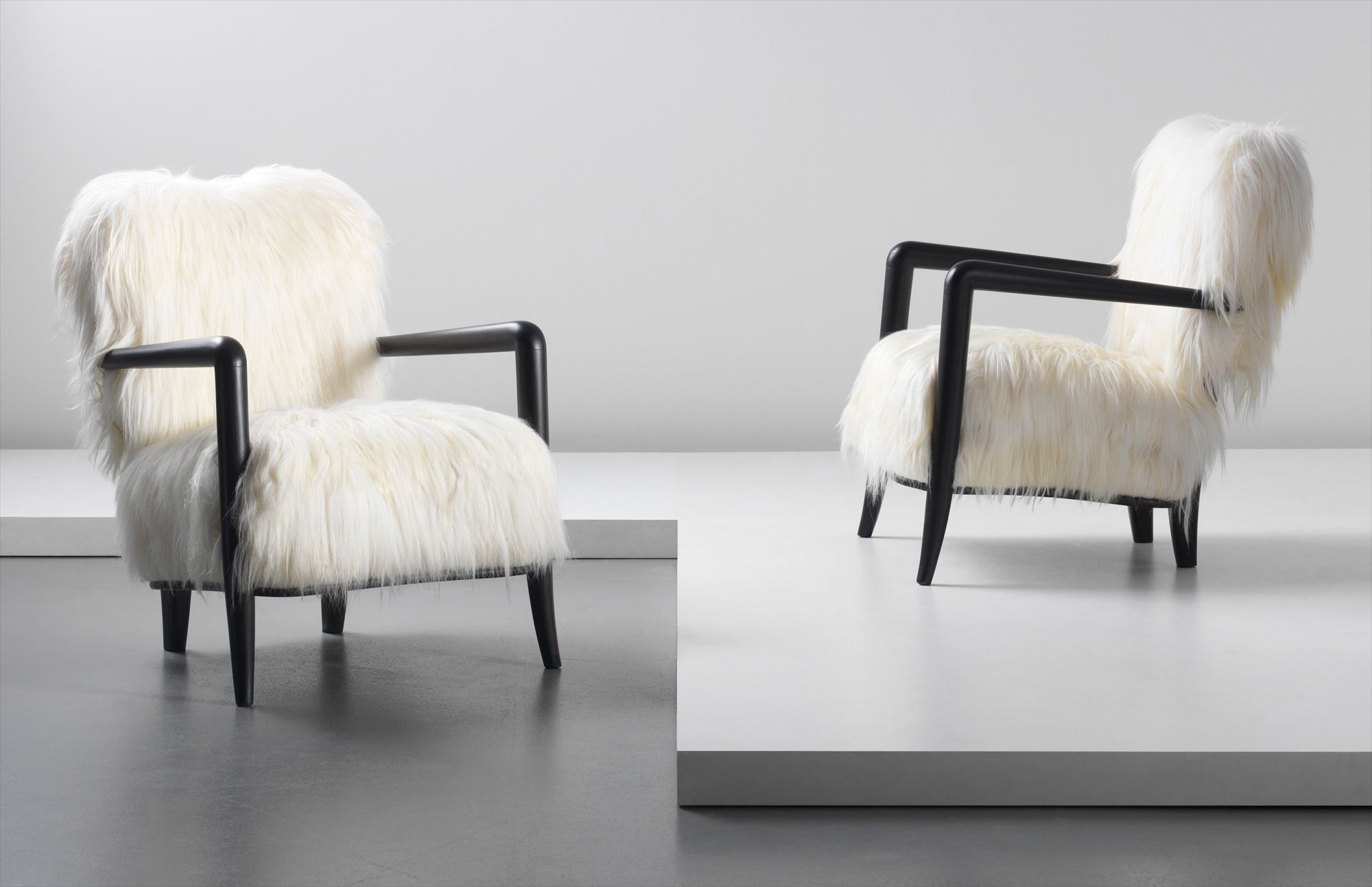 <b>JEAN ROY&#200;RE </b><i>Pair of &#8216;Trefle&#8217; armchairs, commissioned by the Legation de France, Helsinki</i>, 1950