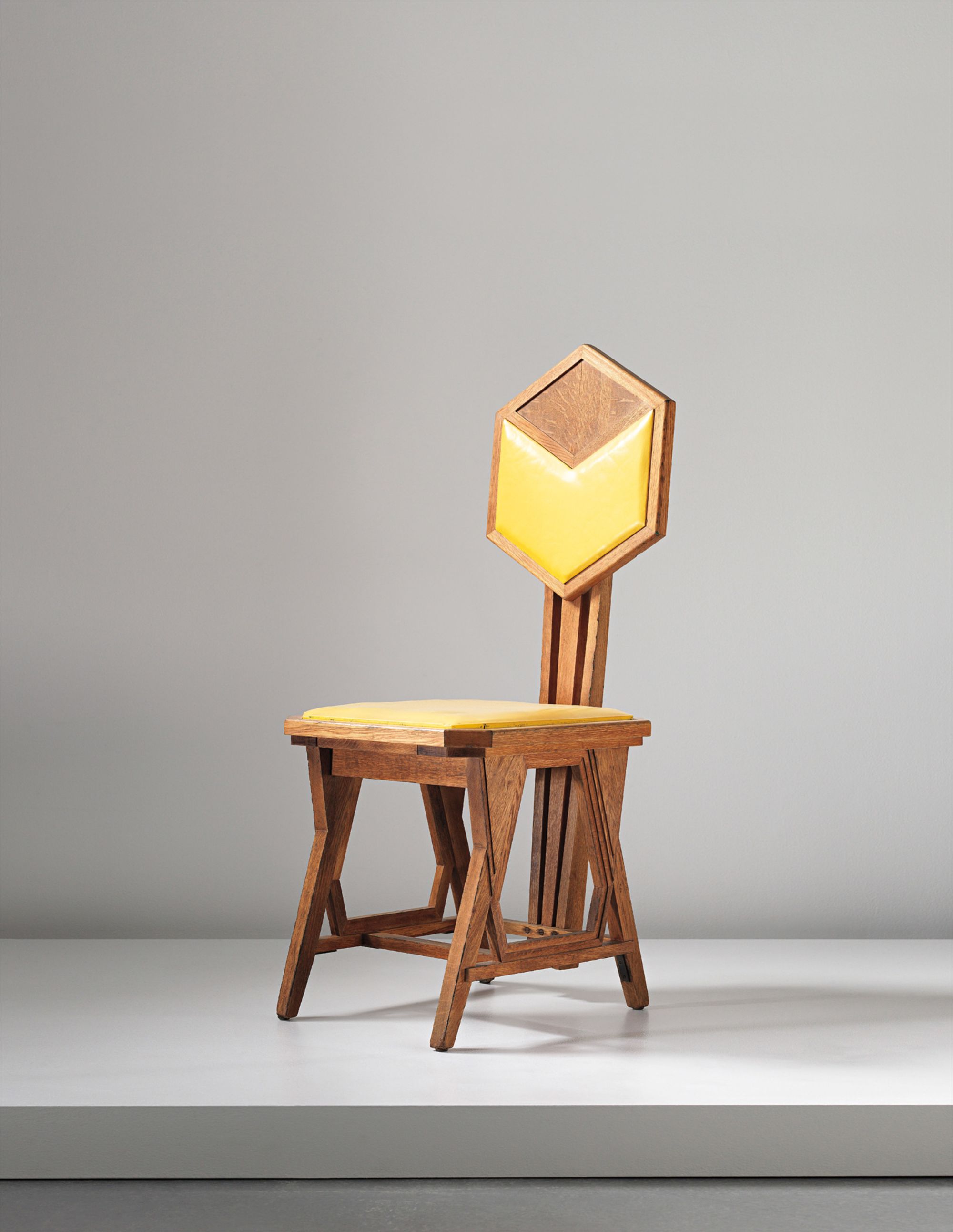 <b>FRANK LLOYD WRIGHT</b> <i>'Peacock' chair, designed for the Imperial Hotel, Tokyo</i>, designed 1921-1922