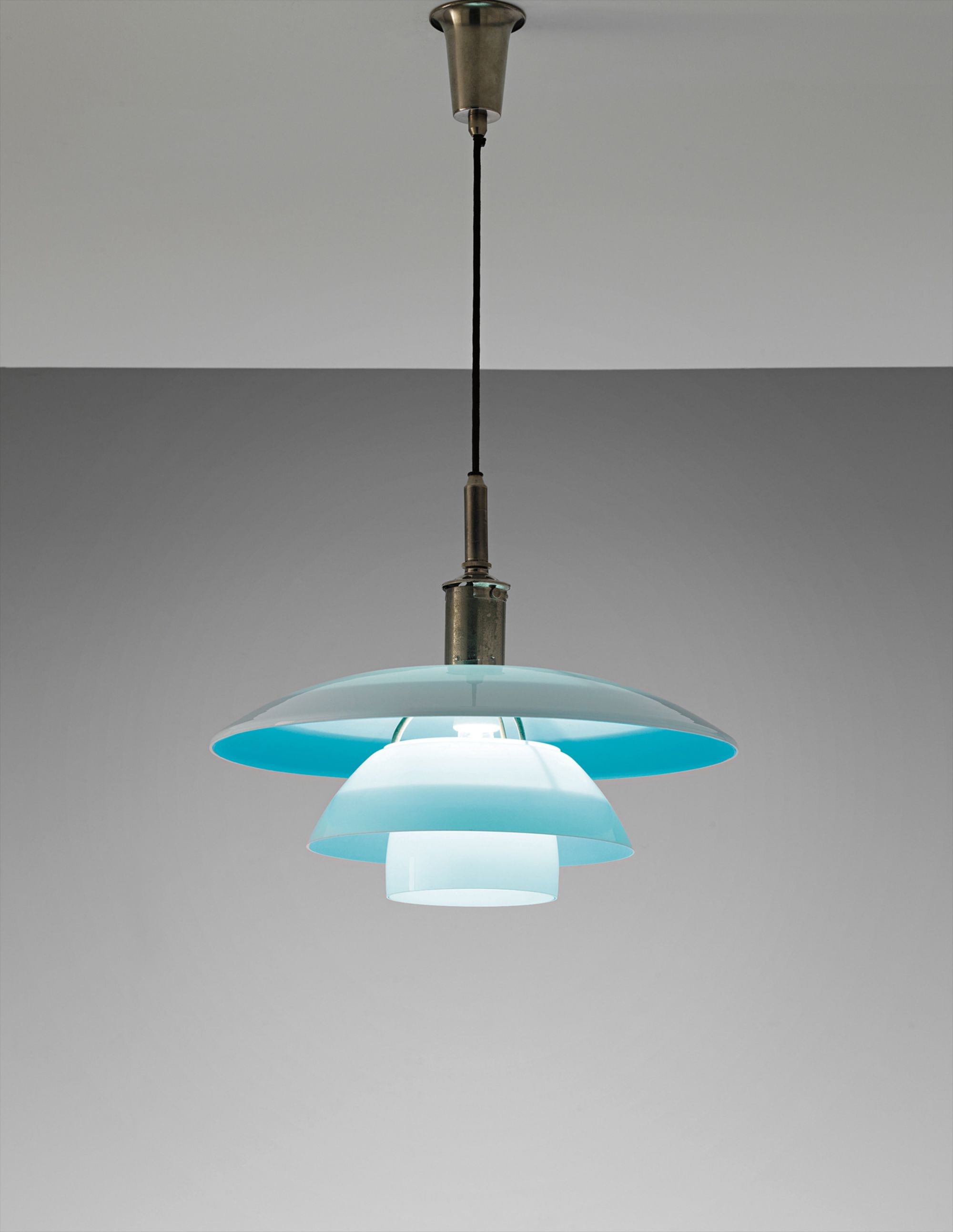 <b>POUL HENNINGSEN</b> <i>'Daylight' ceiling light, type 5/5 type shades</i>, circa 1929