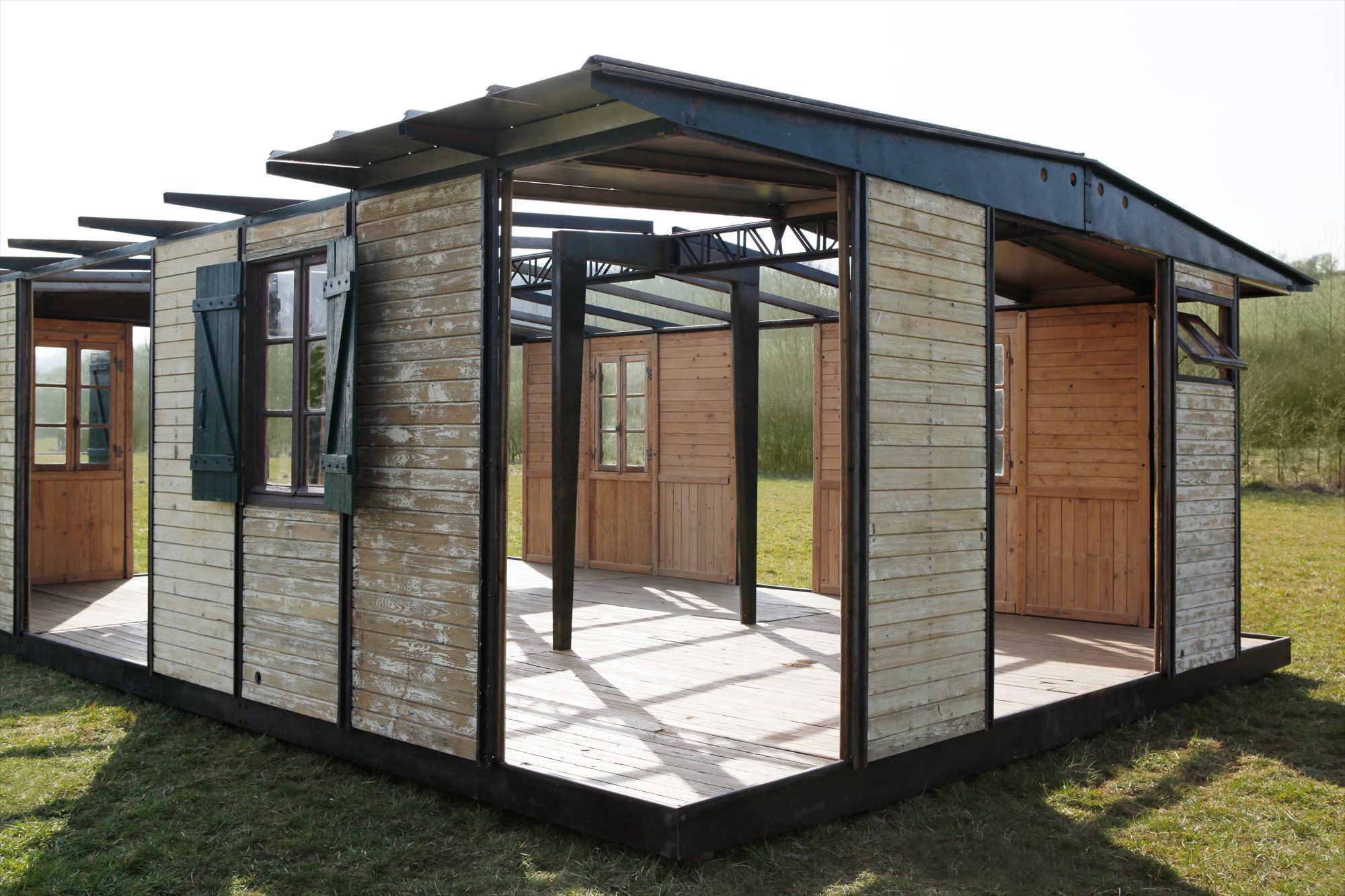 <b>JEAN PROUV&#201;</b> <i>'6 x 9' demountable house</i>, 1944-1945