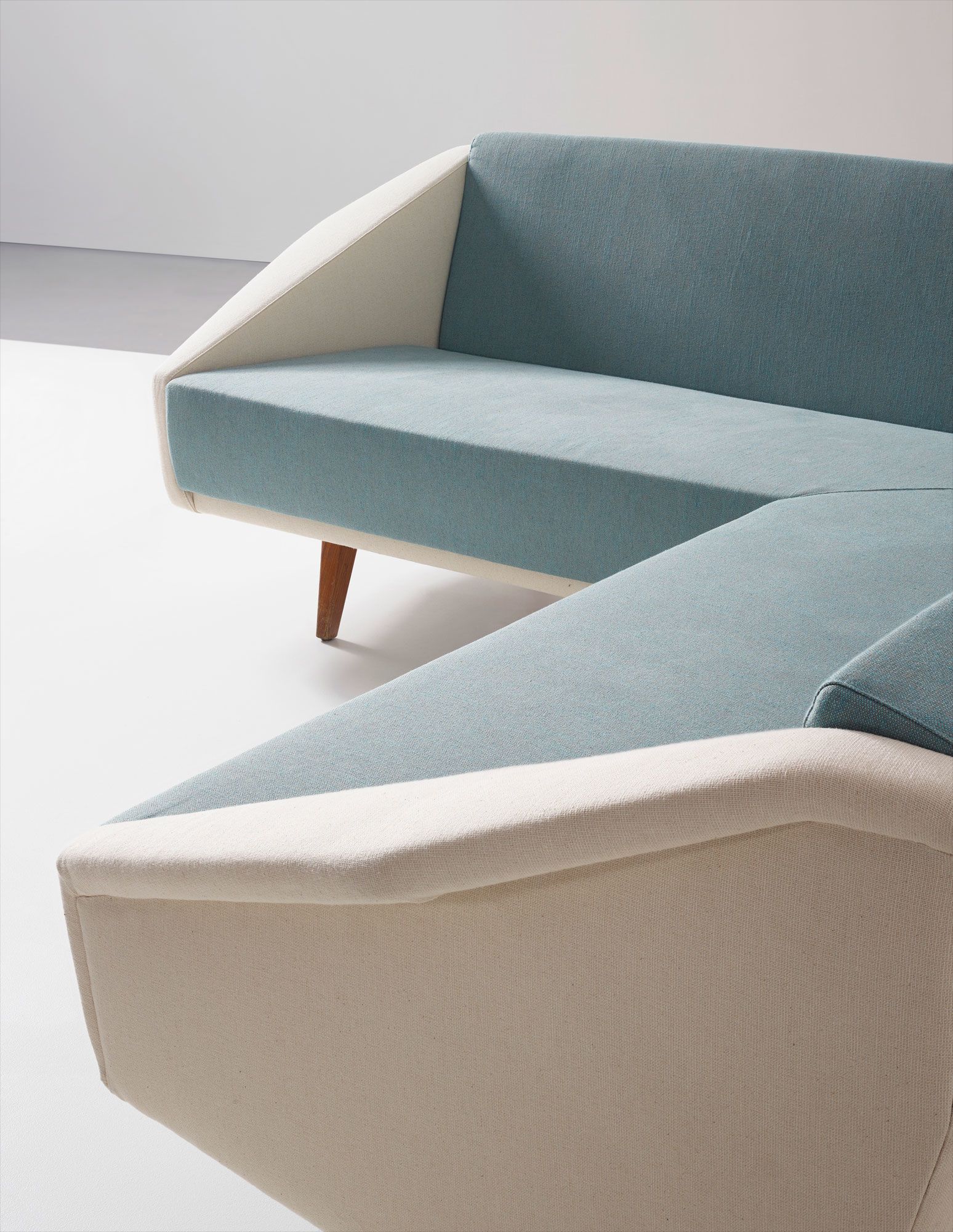 <b>GIO PONTI</b> <i>Unique 'diamond' sofa, from a private commission, designed for a villa, Liguria,</i> circa 1958