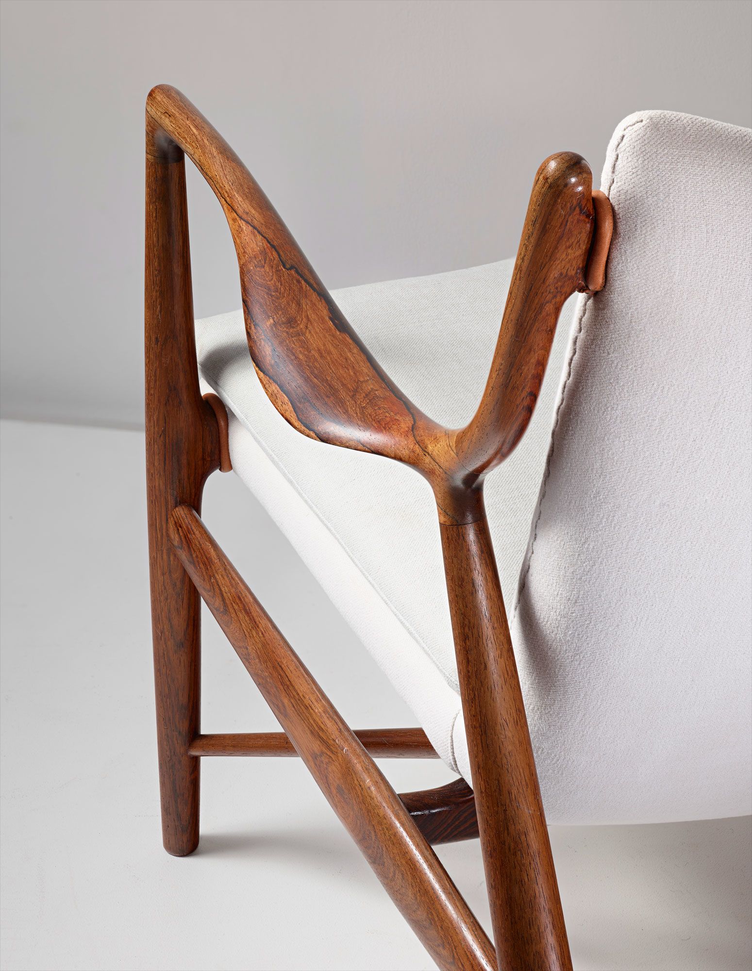 <b>FINN JUHL</b> <i>Pair of early armchairs, model no. NV45,</i> circa 1945