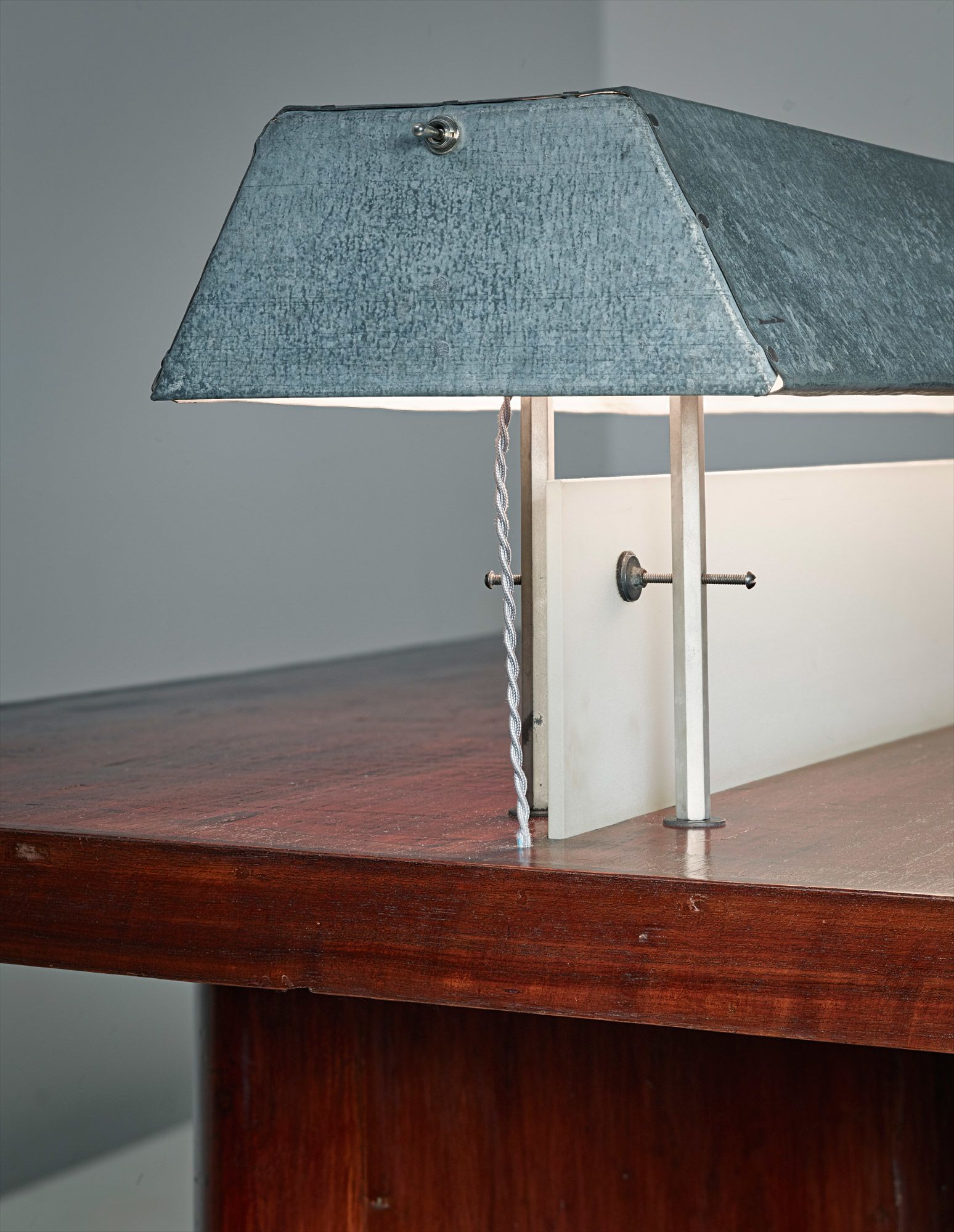 <b>PIERRE JEANNERET</b> <i>Reading table, model no. PJ-TAT-10-B, designed for the Assembly and the University Library, Chandigarh,</i>1963-1964