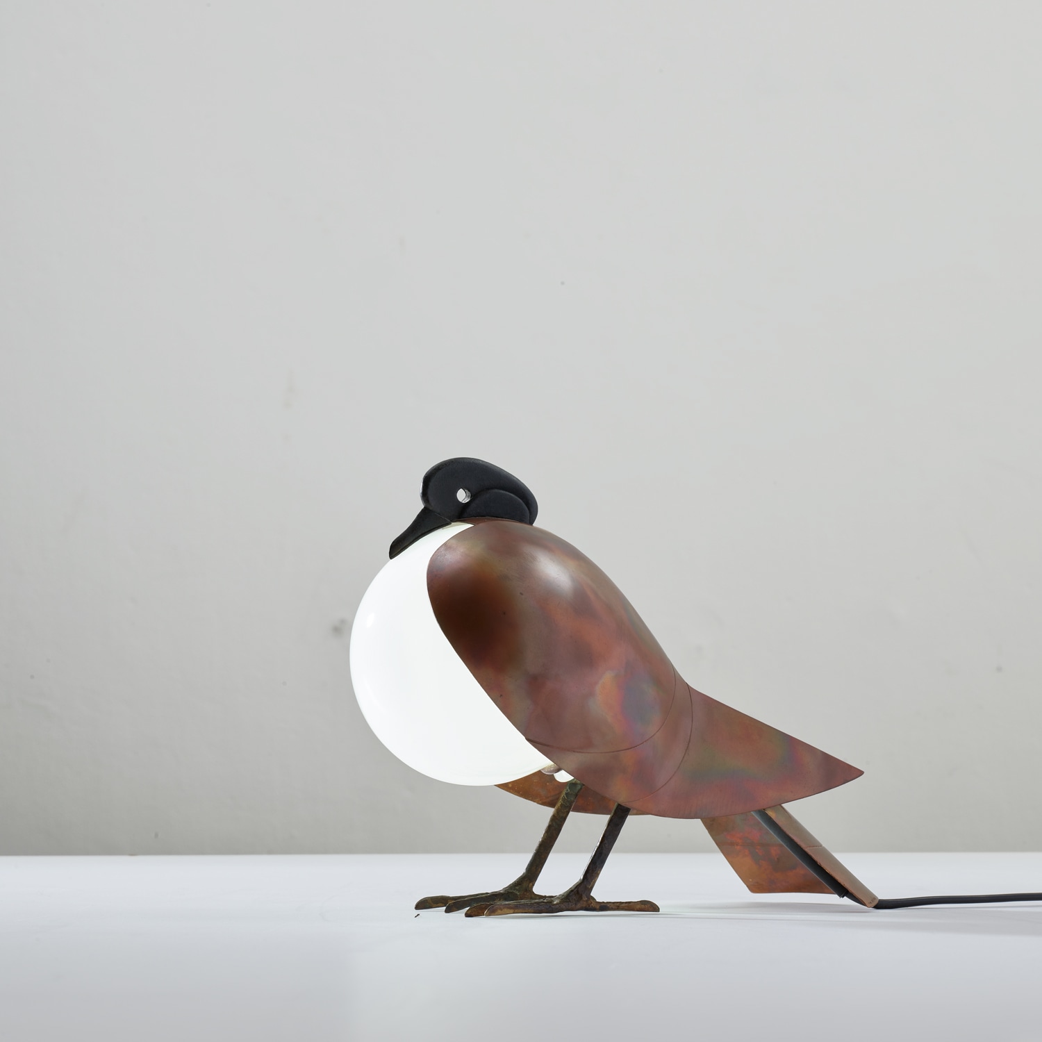 <p><strong>FRANÇOIS-XAVIER LALANNE</strong> <em>'Pigeon' table lamp</em>, designed 1991</p>