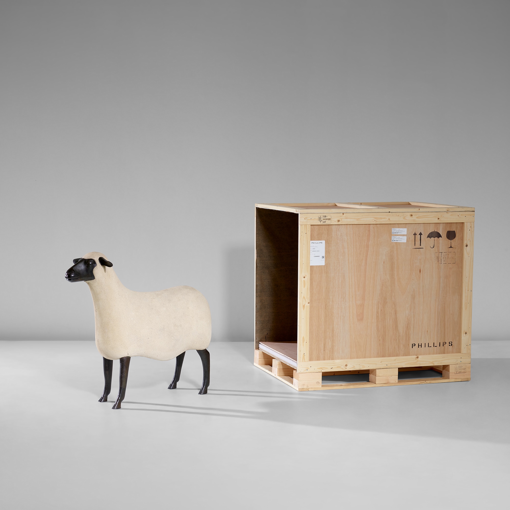 <p><strong>FRAN&Ccedil;OIS-XAVIER LALANNE</strong> <em>&#39;Brebis&#39;, from the &#39;Nouveaux Moutons&#39; series, </em>1995</p>
