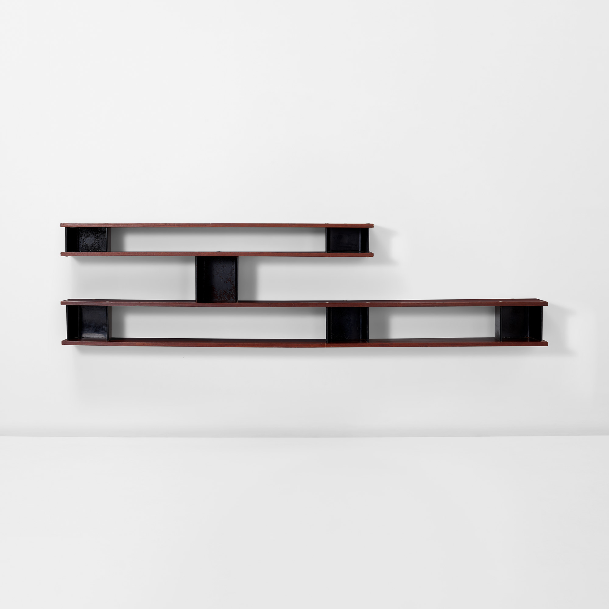 <p><strong>CHARLOTTE PERRIAND</strong><em> &#39;Nuage&#39; bookshelf, designed for Miferma, Mauritania,</em> circa 1958</p>

