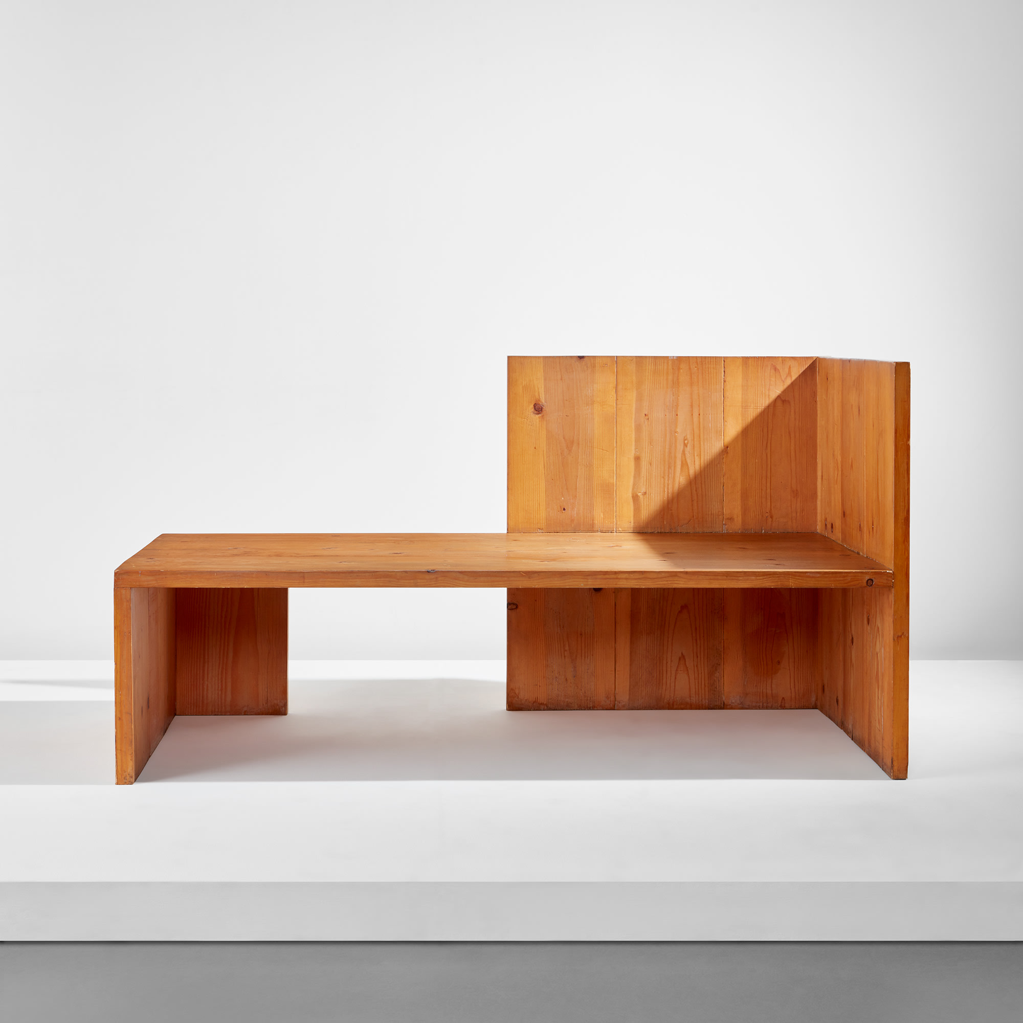 <b>DONALD JUDD</b> Wintergarden bench, 1980