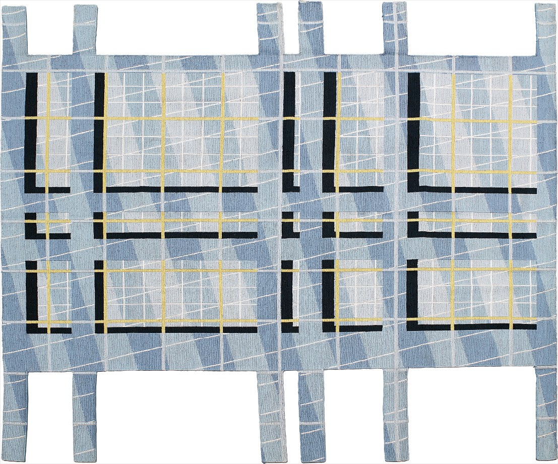 <b>PETER EISENMAN</b> Unique rug, 2017