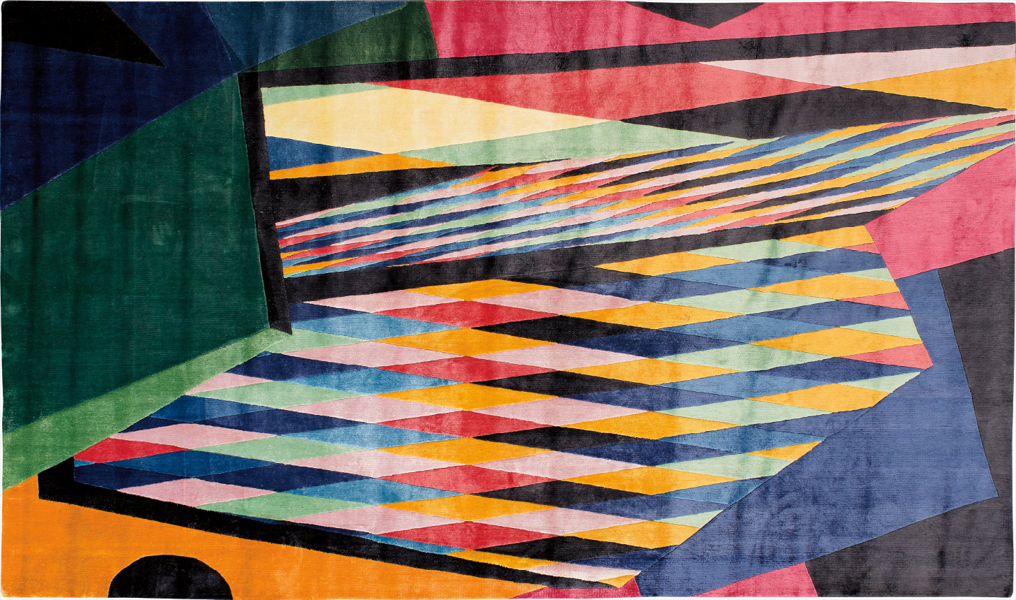 <b>ALESSANDRO MENDINI</b> Unique rug, 2017