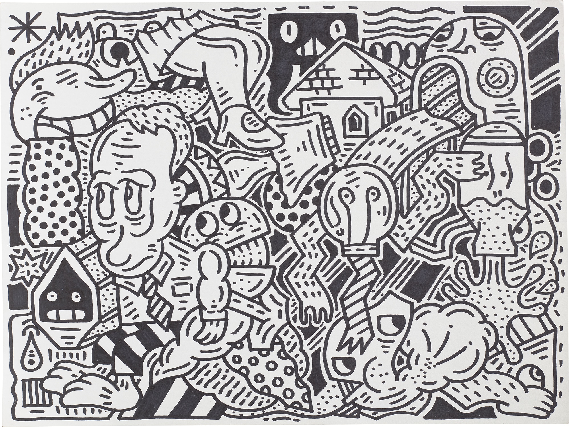 Sam Cox (aka Mr Doodle) Wired: Online Auction