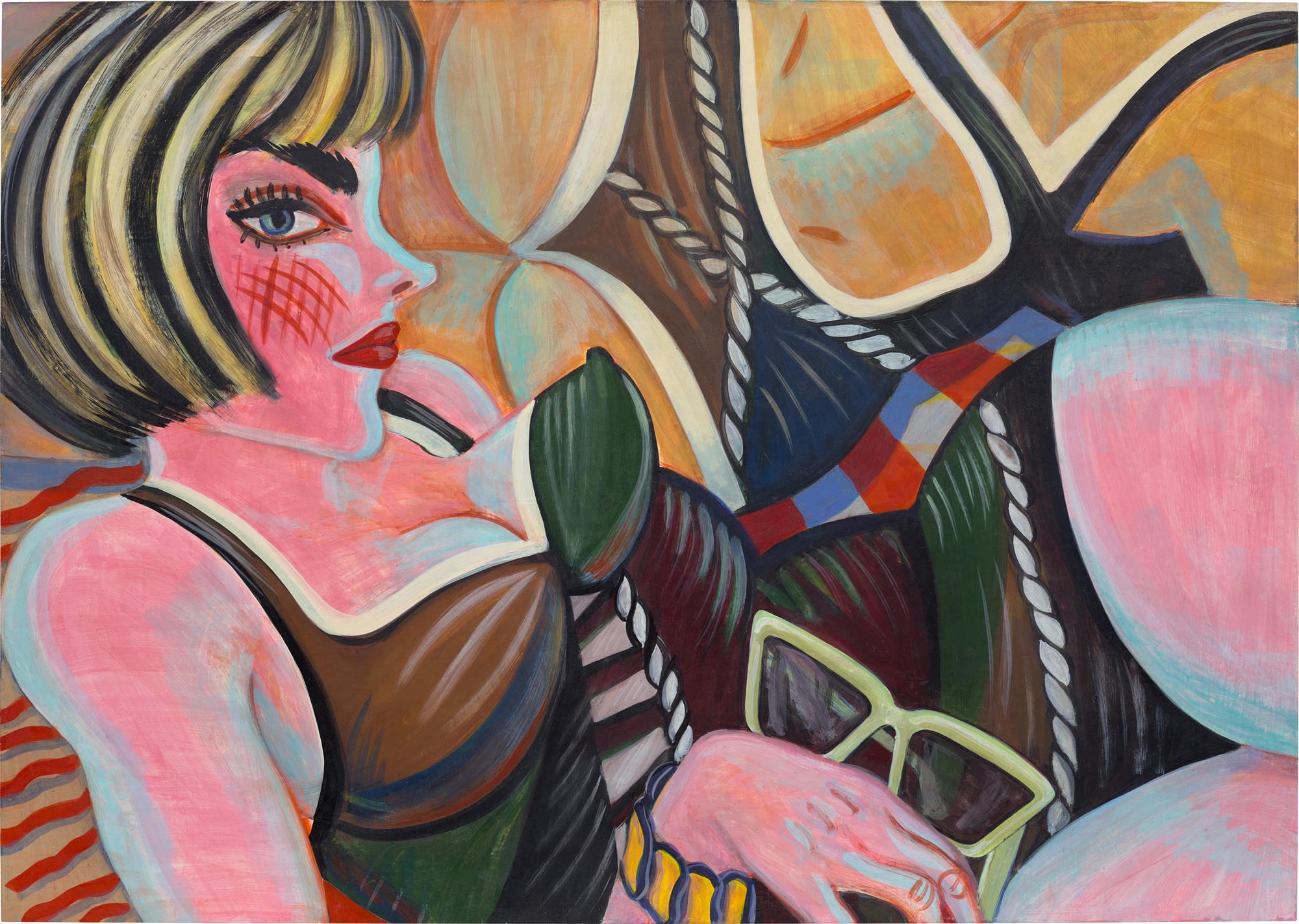 <p><strong>ELLA KRUGLYANSKAYA</strong>&nbsp;<em>Bather with Sunglasses, </em>2014</p>
