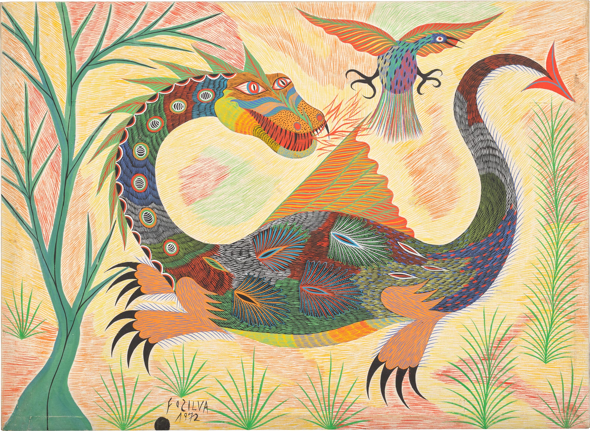 <p><strong>CHICO DA SILVA</strong> <em>Untitled, </em>1972</p>