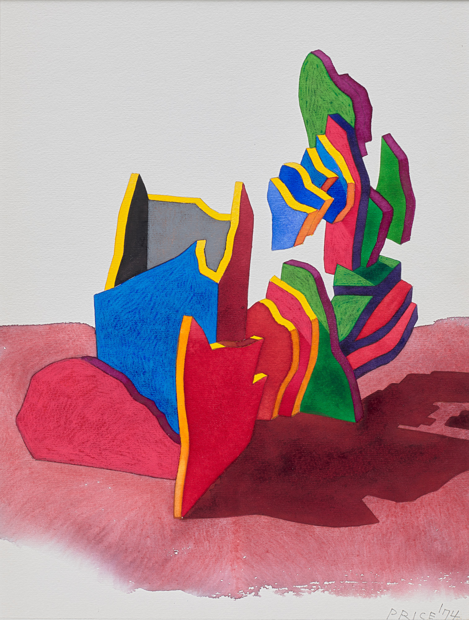 <p><strong>KEN PRICE</strong> <em>Untitled</em>, 1974</p>