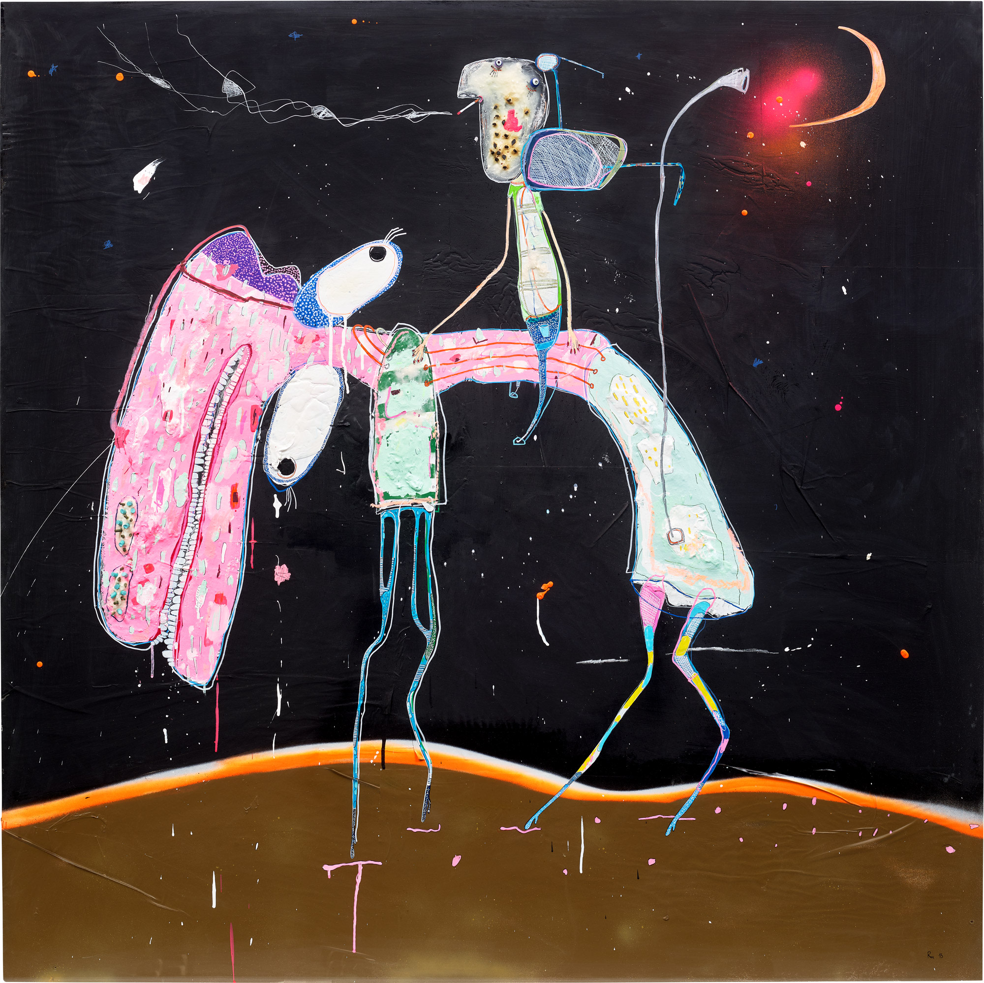 <p><strong>RAFA MACARRÓN</strong> <em>Menuda Cabalgata</em>, 2015</p>