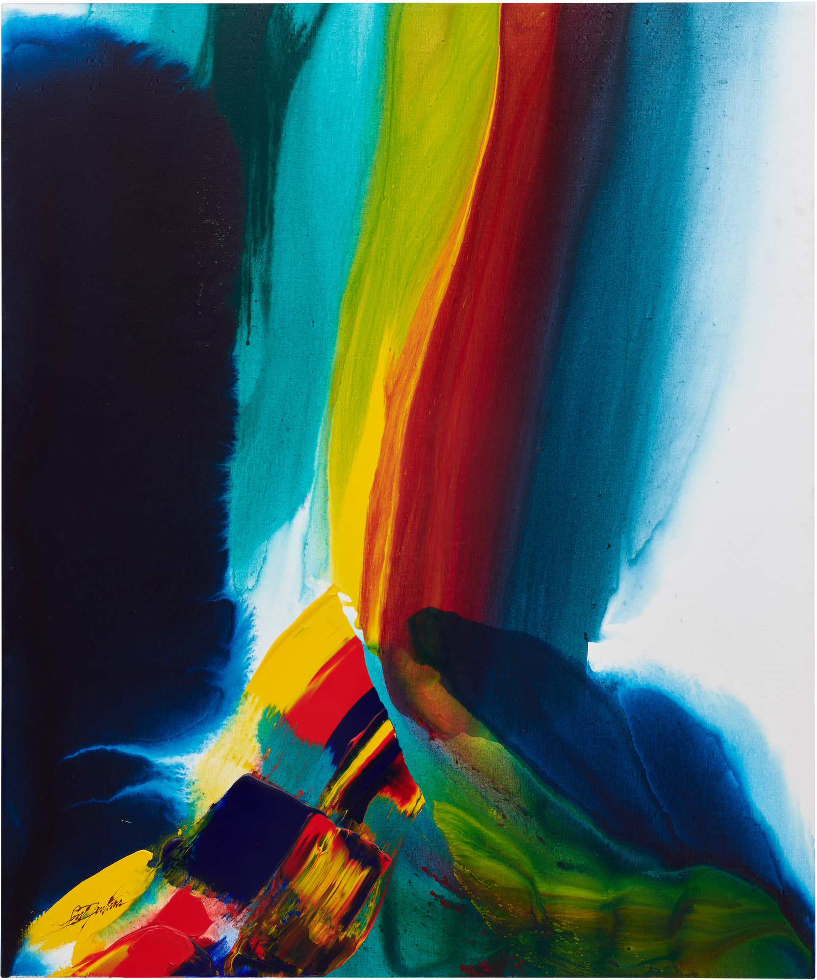 <p><strong>PAUL JENKINS</strong> <em>Phenomena Alchemist&rsquo;s Furnace</em>, 2004</p>
