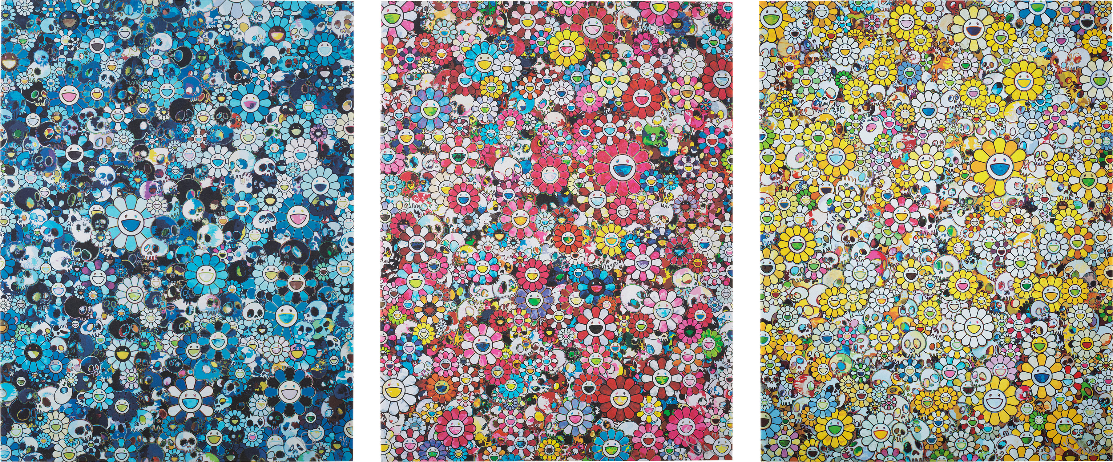 シーグラスアートhirokoponmno91Flowers will bloom Takashi Murakami Bloom: Online Auction