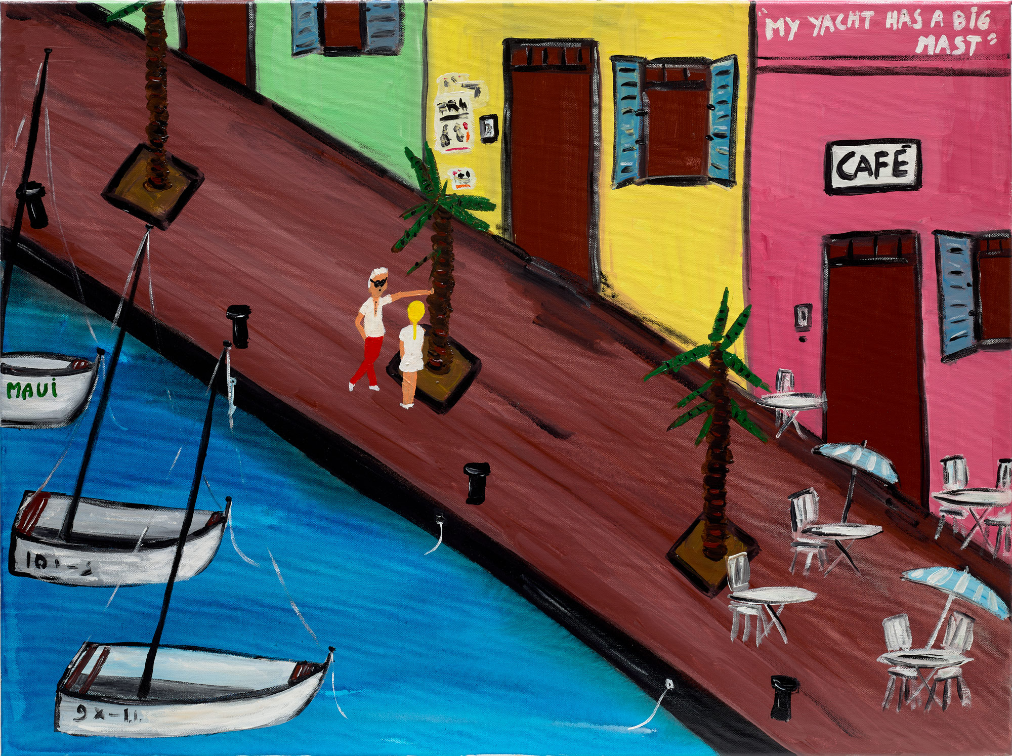 <p><strong>ALBERT WILLEM</strong> <em>My Yacht Has A Big Mast</em>, 2020</p>