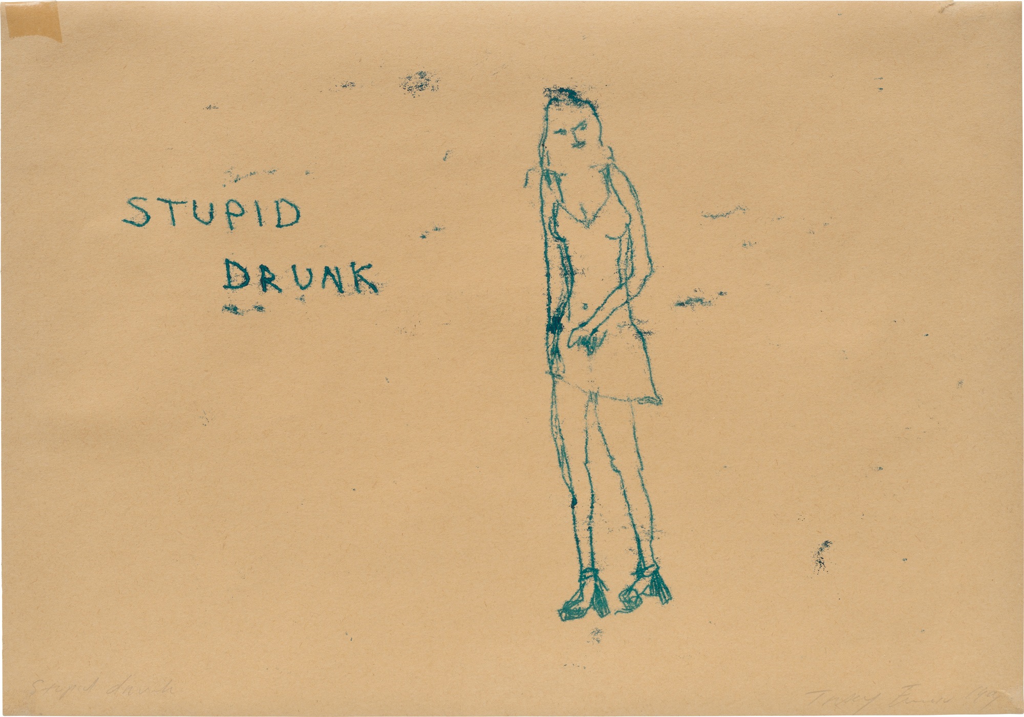 <p><strong>TRACEY EMIN</strong> <em>Stupid Drunk,</em> 1997</p>