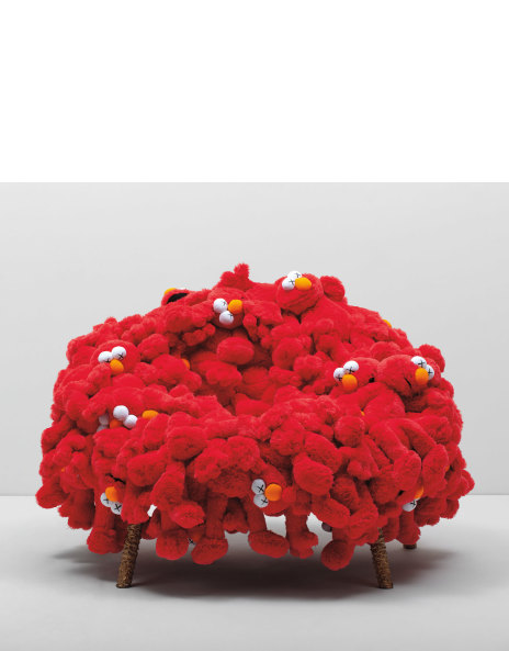 elmo chair art