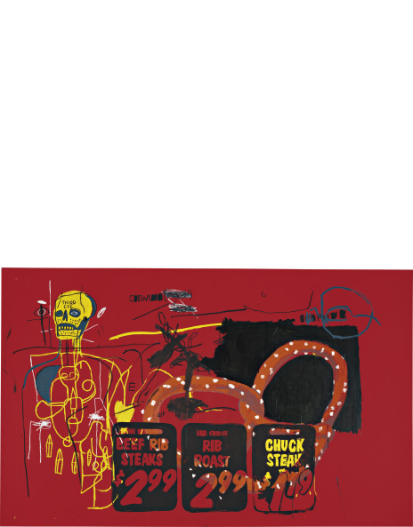 Andy WARHOL & Jean-Michel BASQUIAT (XX) Worth, Auction prices